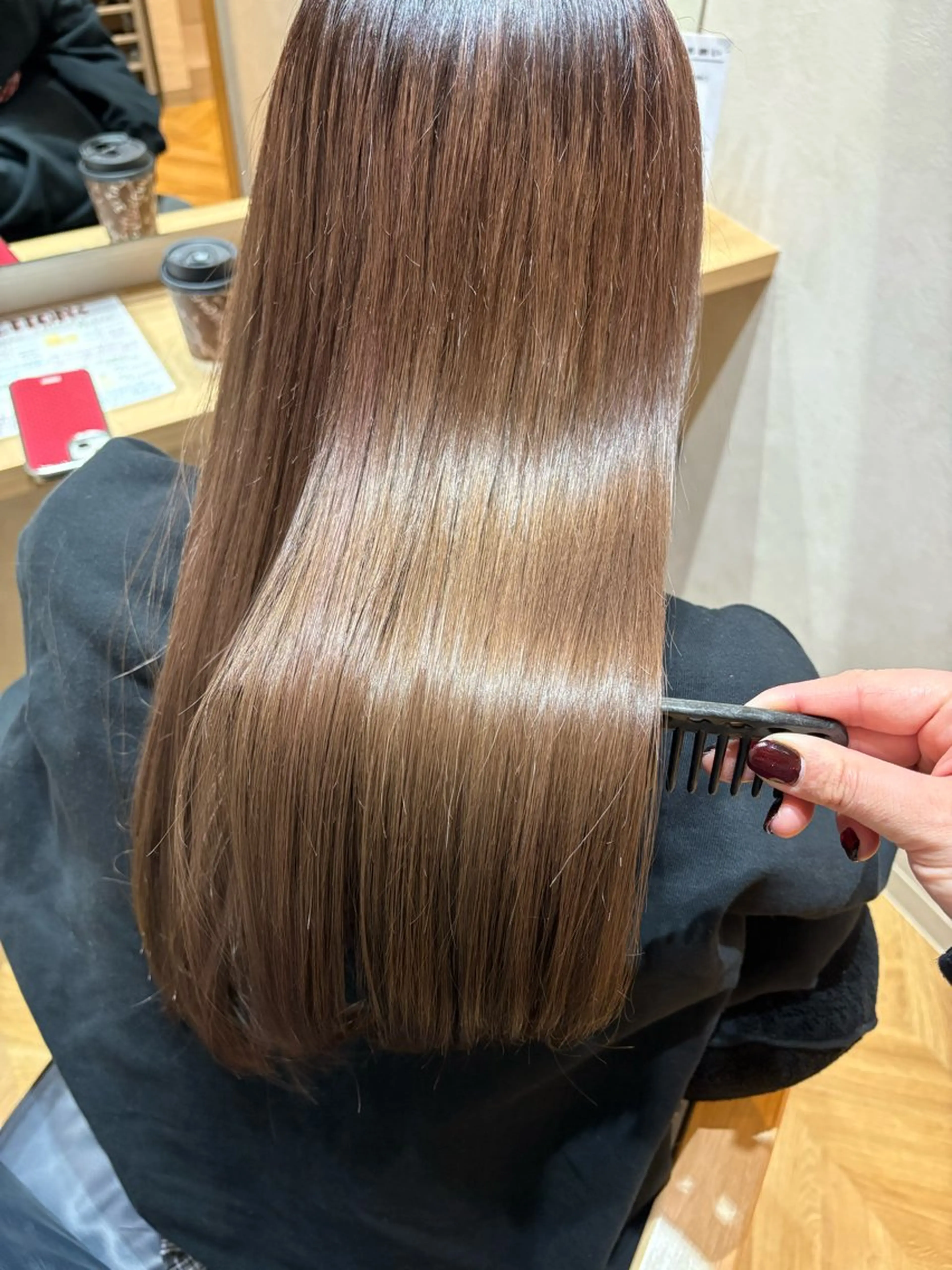 ロング カラー トリートメント カット トリートメント newi大分/ 磯部栞里のヘアスタイル