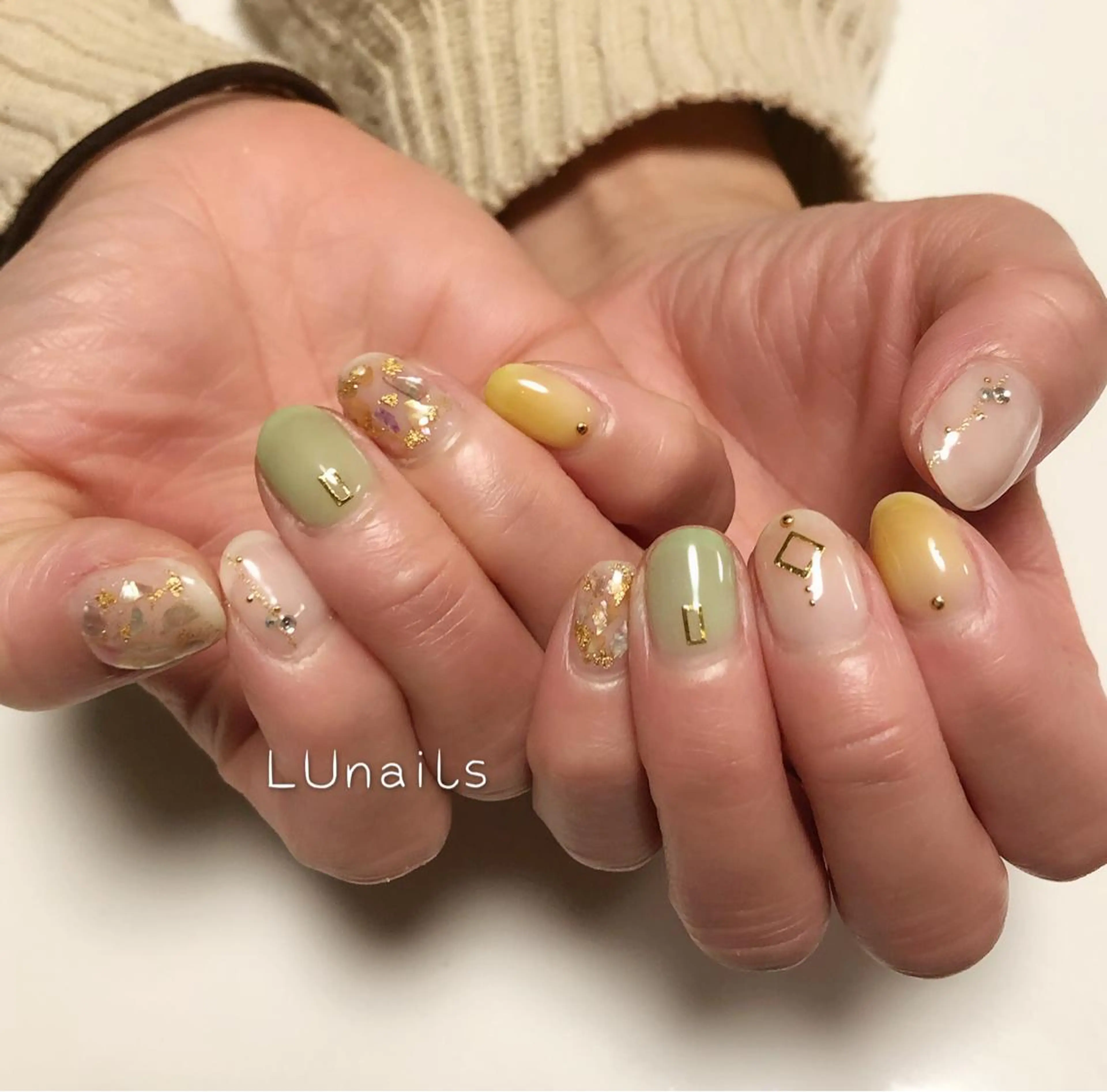 ネイル LUnails MAHOのネイルデザイン