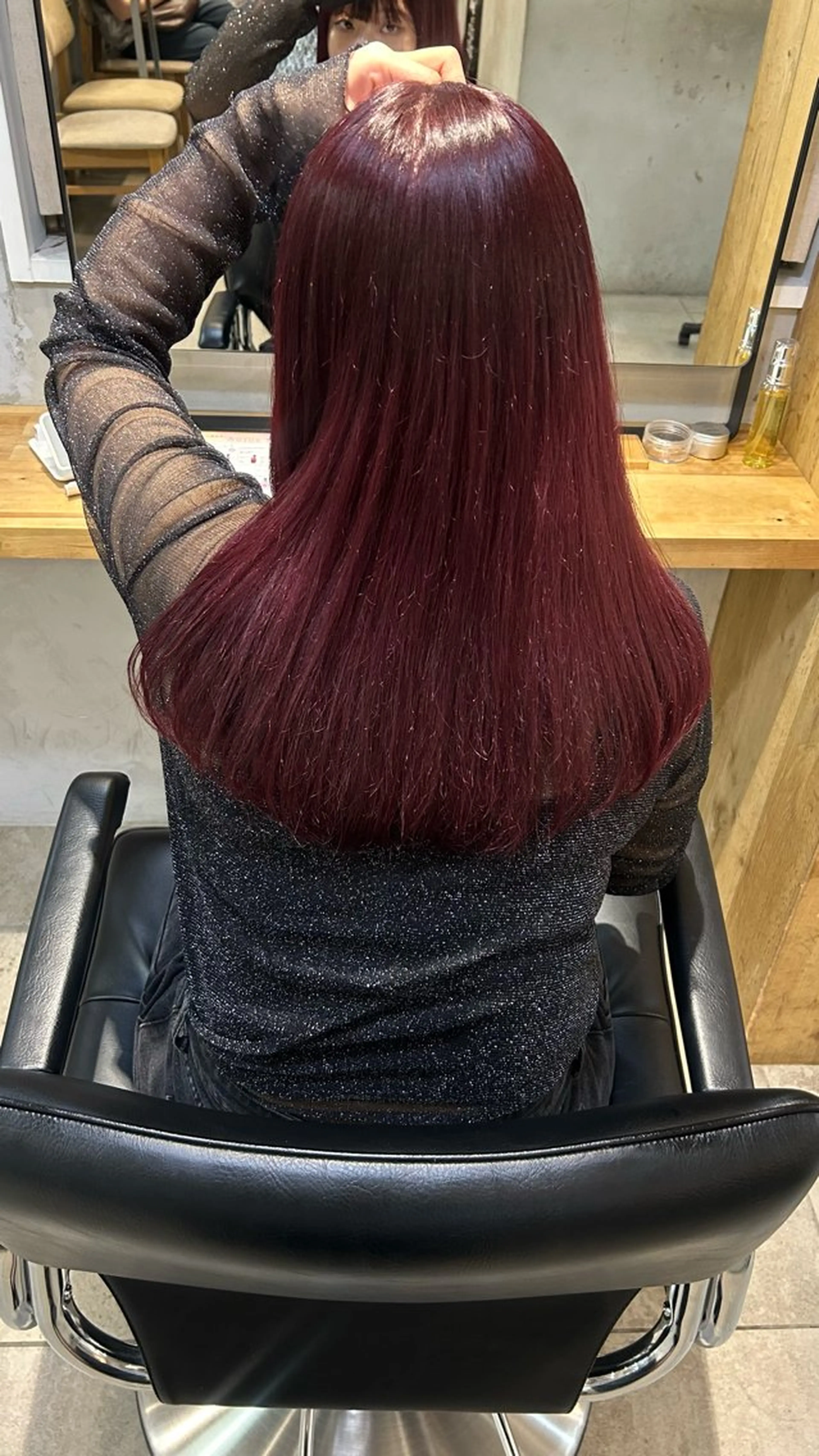 ミディアム カラー ヘアカラー じゅわっと暖色カラー 🍊Moemiのヘアスタイル