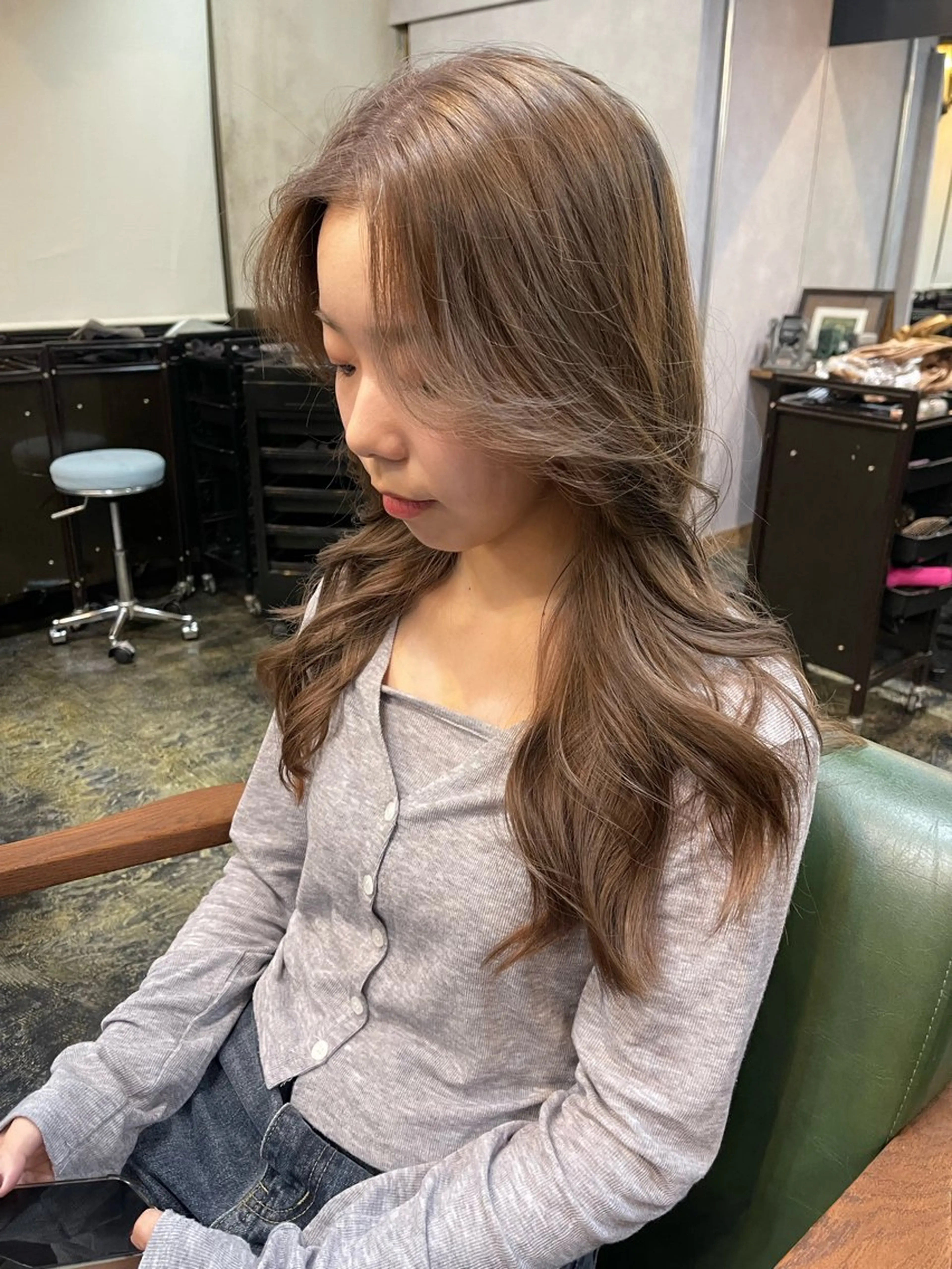 《🏳️‍⚧️ミニモ限定🏳️‍⚧️》 ダブルカラー👸＋カット＋トリートメント🧴🫧の写真