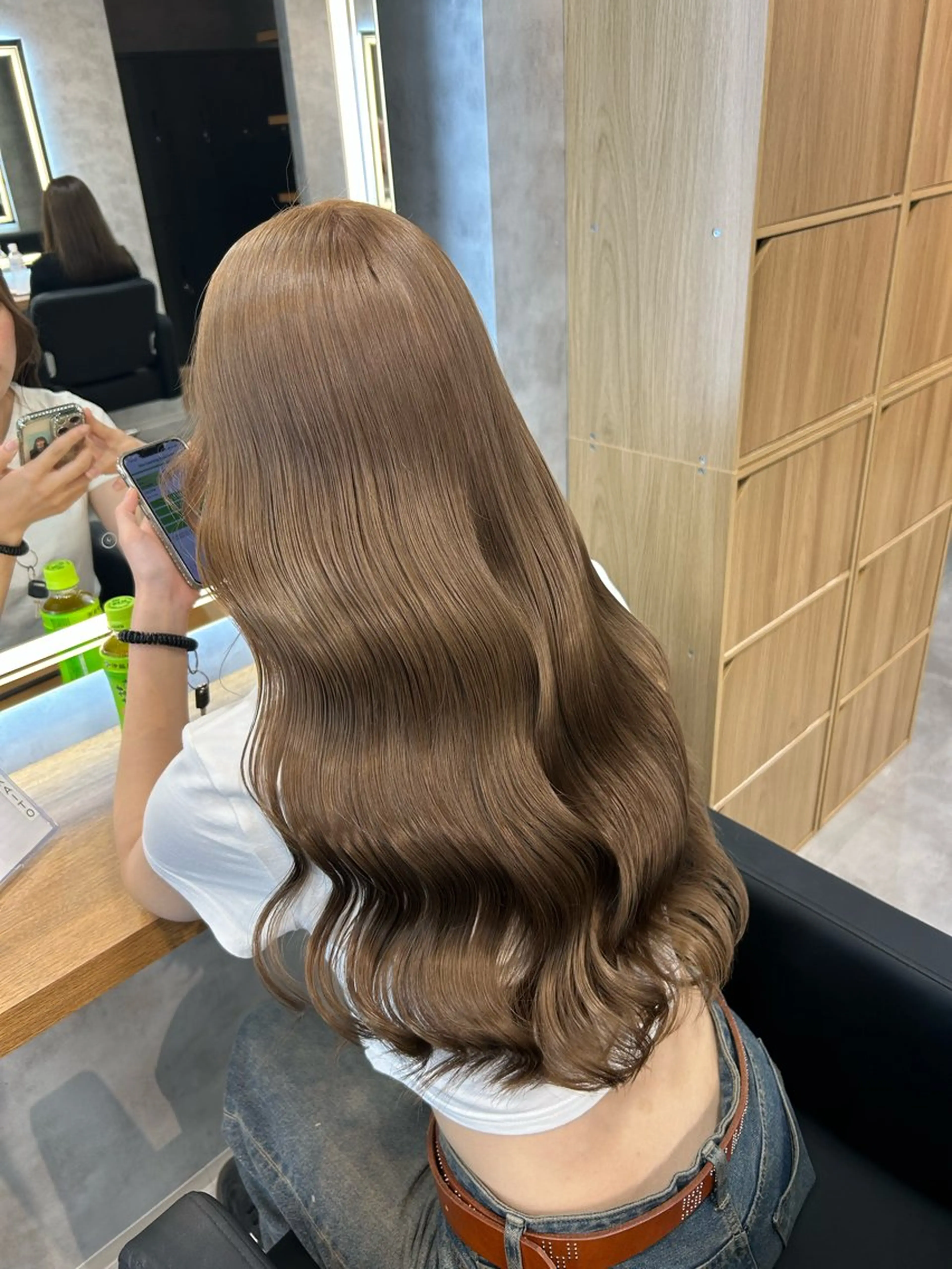 ロング カラー ヘアアレンジ ヘアカラー トリートメント ブリーチなしの達人 🌈KAITOのヘアスタイル