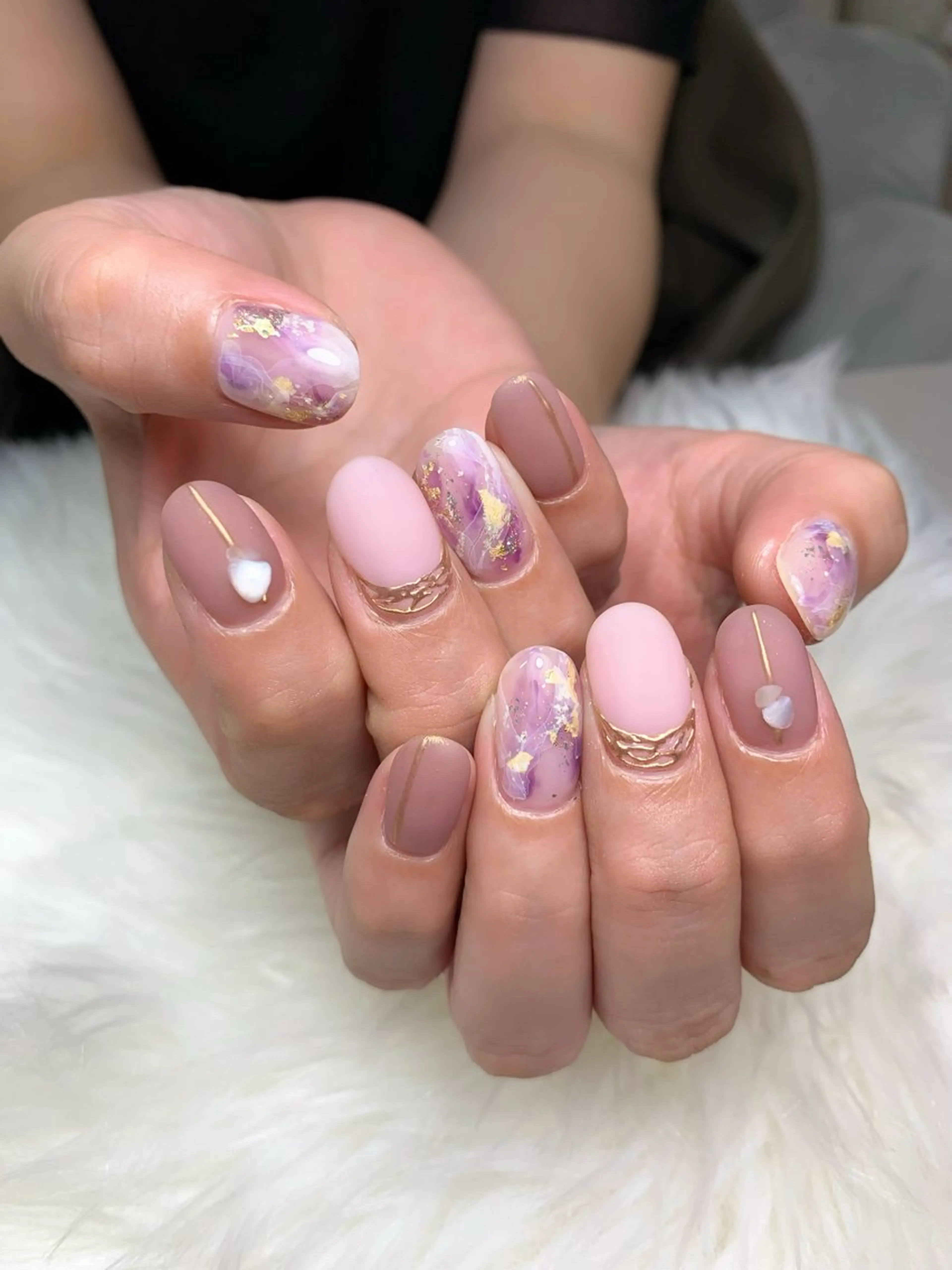 ネイル 'mm所属・'mm  (ミリ) ＭＡＮＡＭＩのネイルデザイン