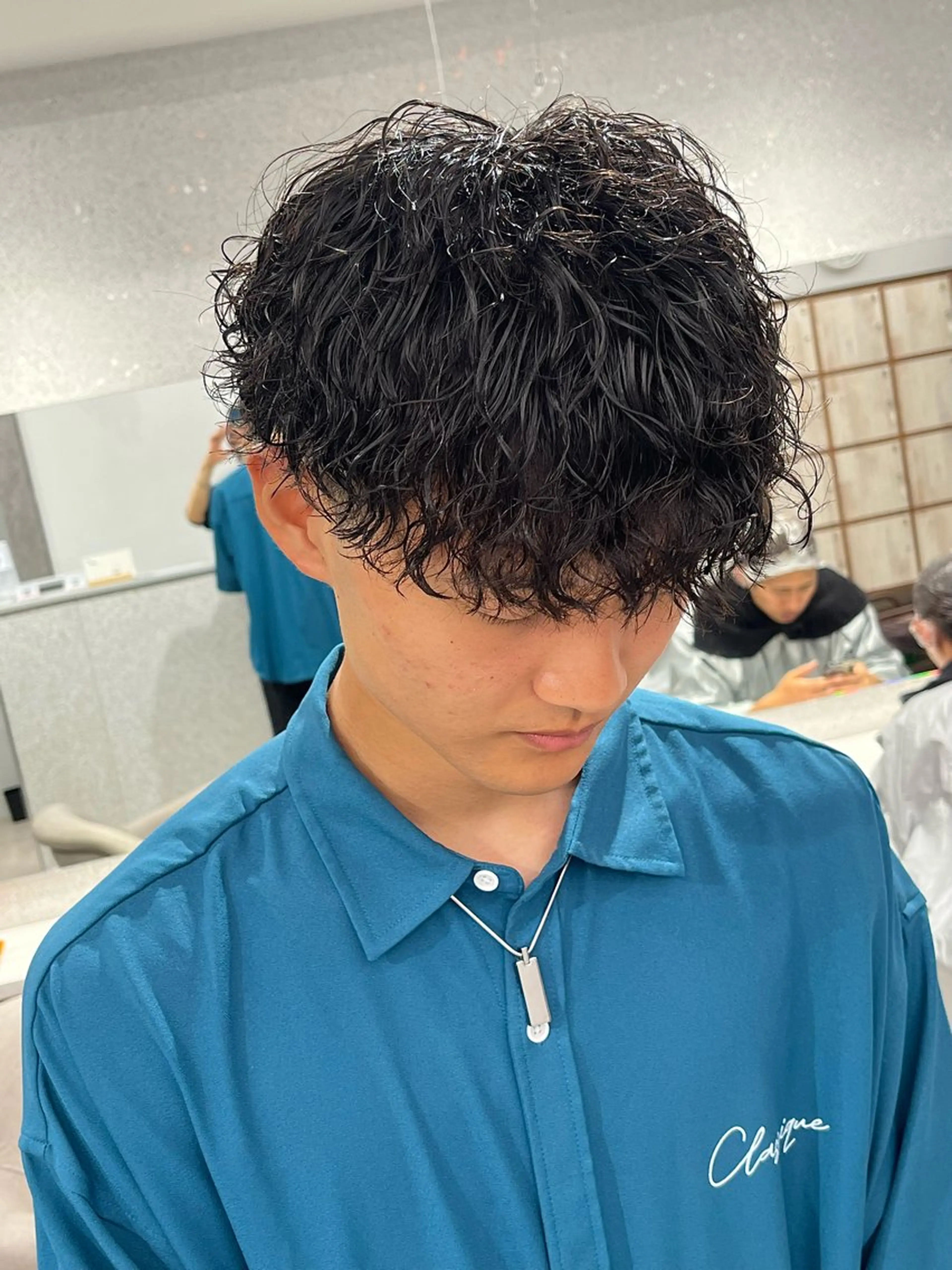 パーマ メンズ 🍐シャドウパーマ メンズ特化/守岡🍐のヘアスタイル