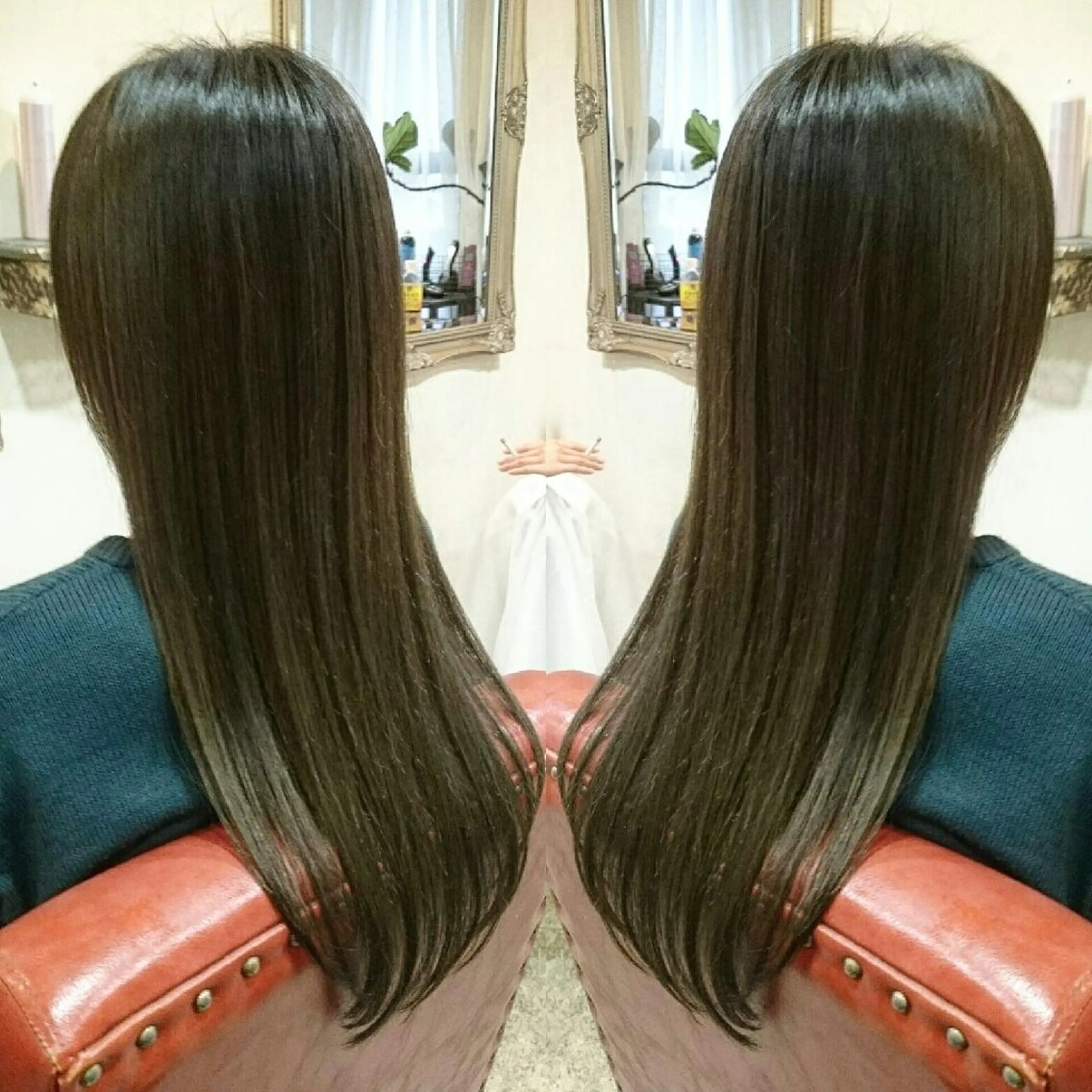 【艶髪】ダメージレス美髪カラーの写真