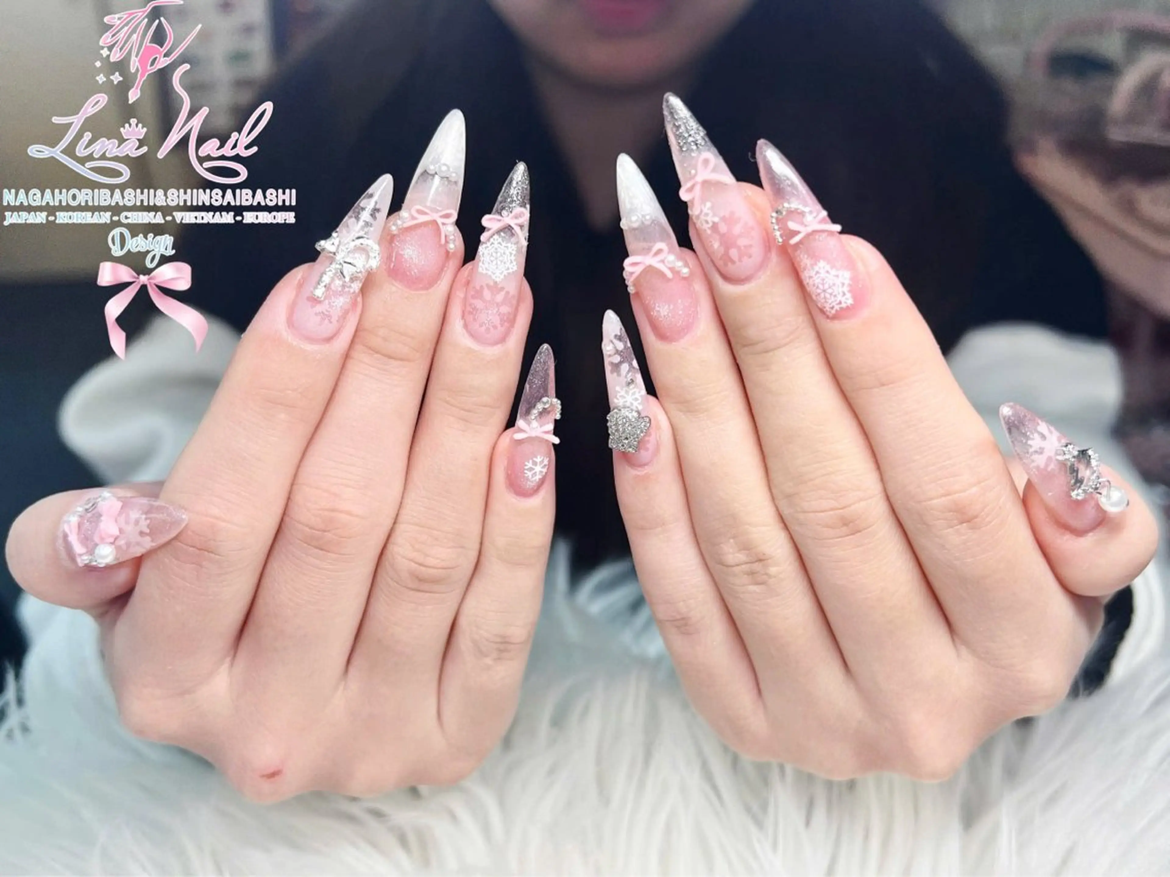 ネイル フットネイル ジェルネイル 持ち込み ネイルチップ ハンドネイル リナネイル 長堀橋店／東心斎橋店のネイルデザイン