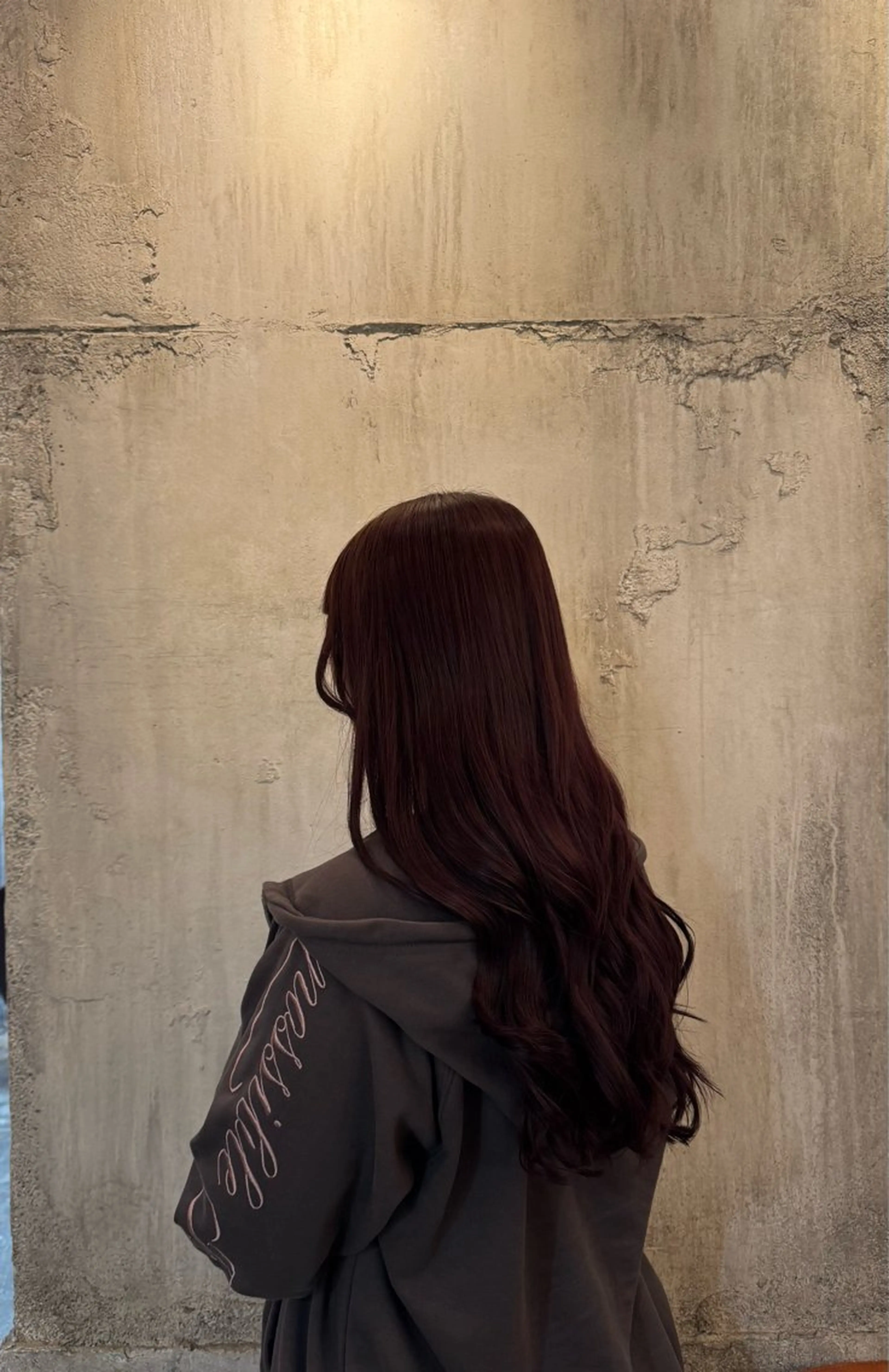 ロング ヘアカラー air-H あやのヘアスタイル