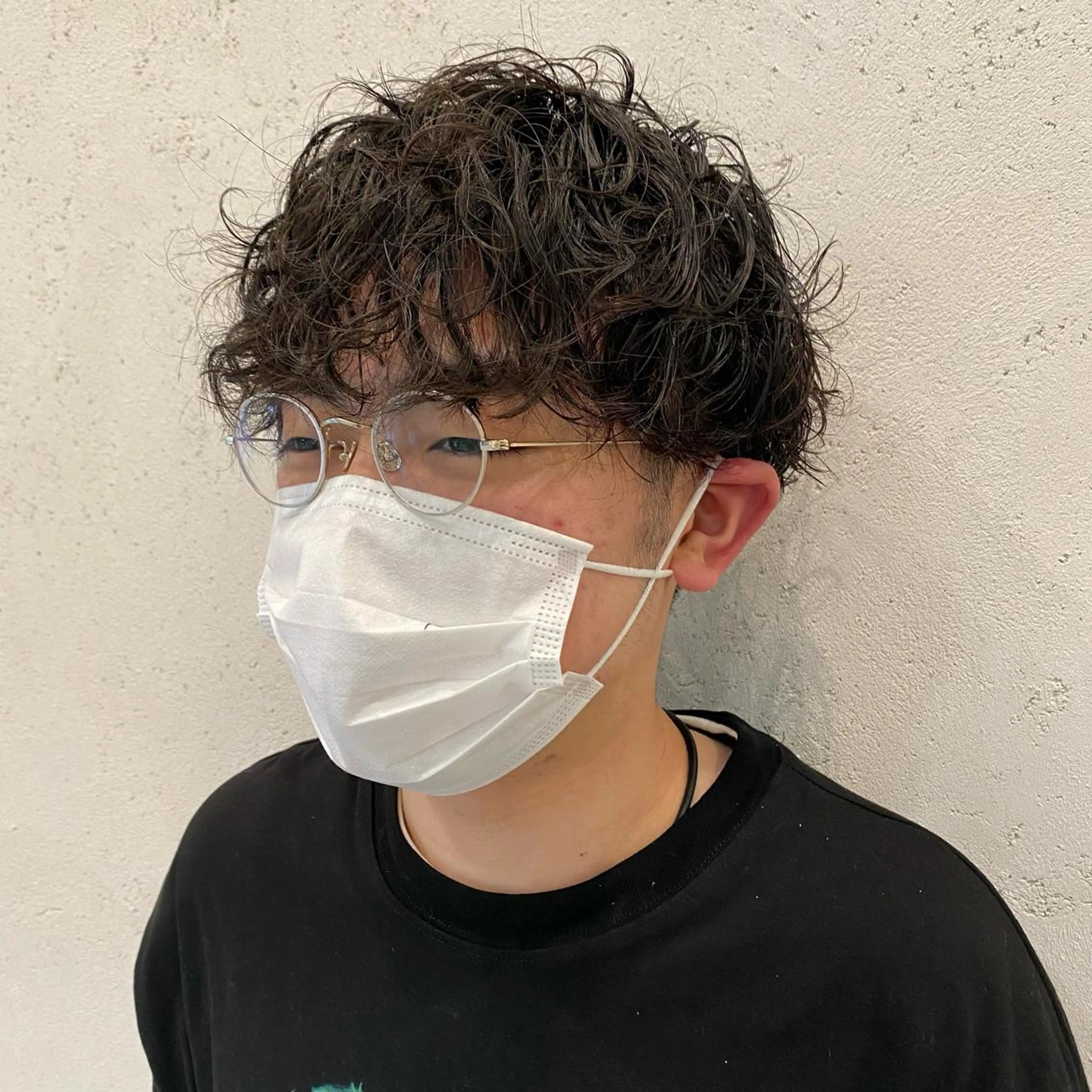 ショート パーマ ツイストスパイラルパーマ スパイラルパーマ DEAN所属・KEIGO/パーマ ハイトーン/DEANのヘアスタイル