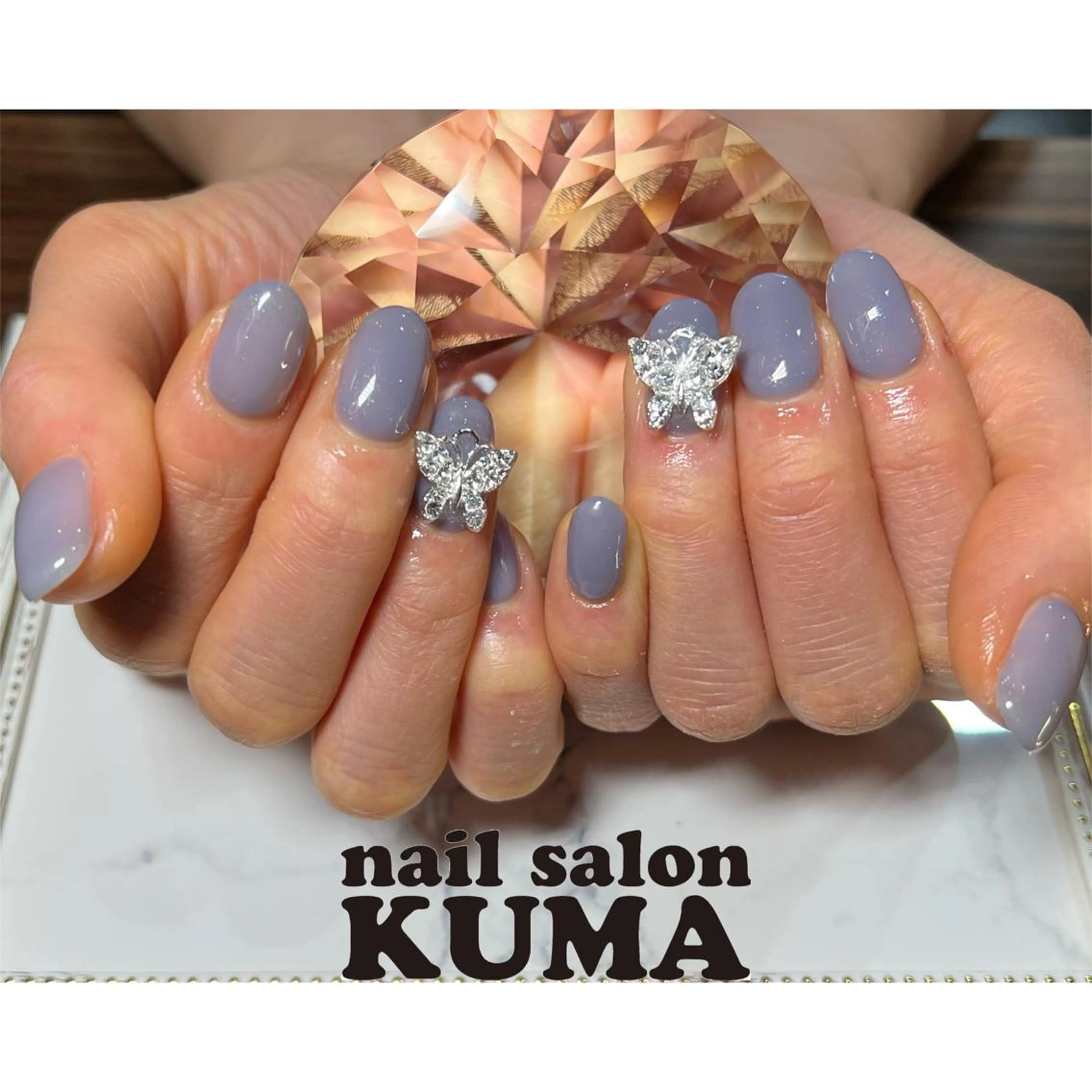 ネイル アートネイル フレンチネイル オフィスネイル シンプルネイル 冬ネイル nailsalon KUMA所属・nailsalon KUMAのネイルデザイン