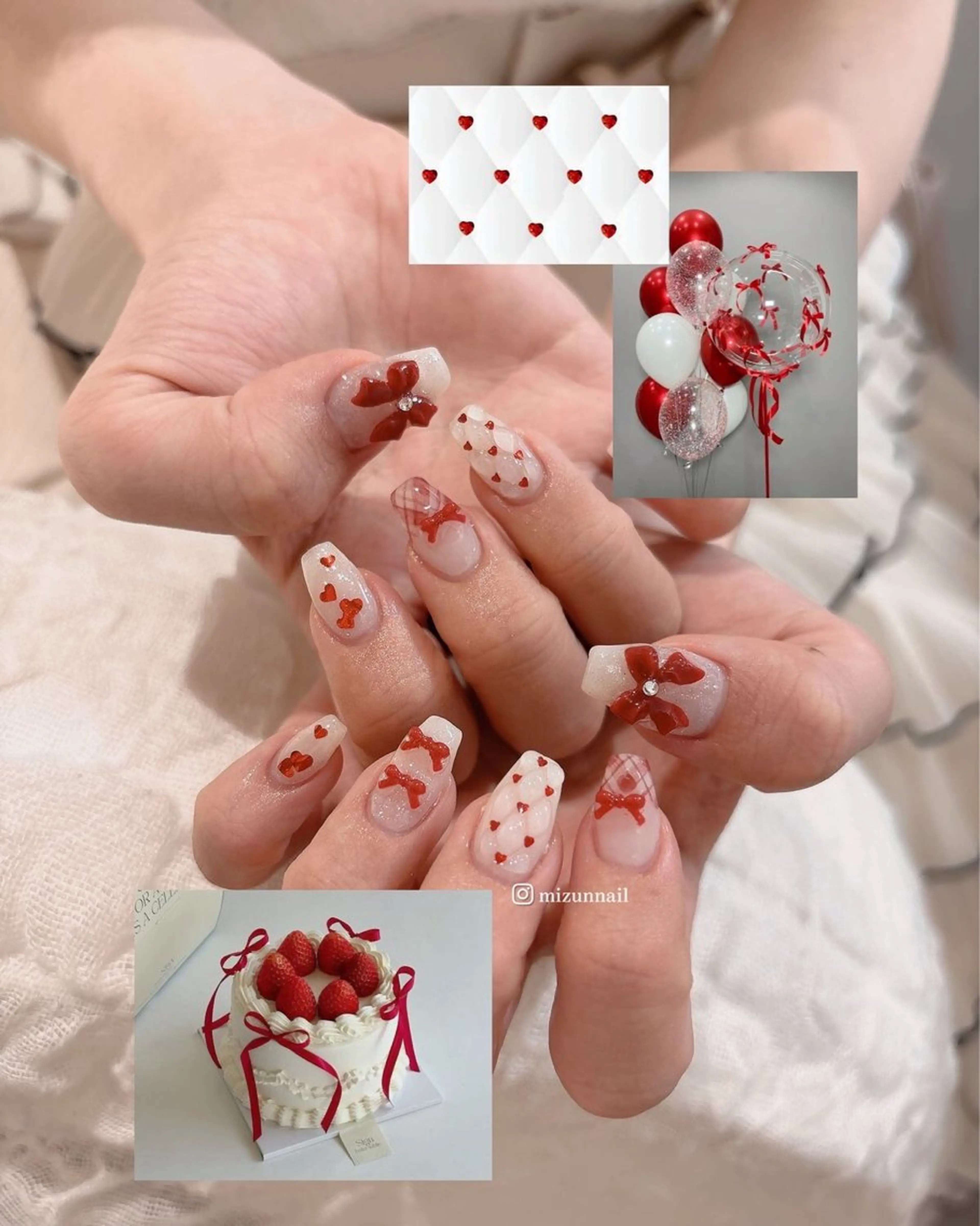 ネイル グラデーション ラメ(グリッター) マグネットネイル ミラーネイル ニュアンスネイル ハンドネイル Lumi de nails所属・Lumi de nailsのネイルデザイン