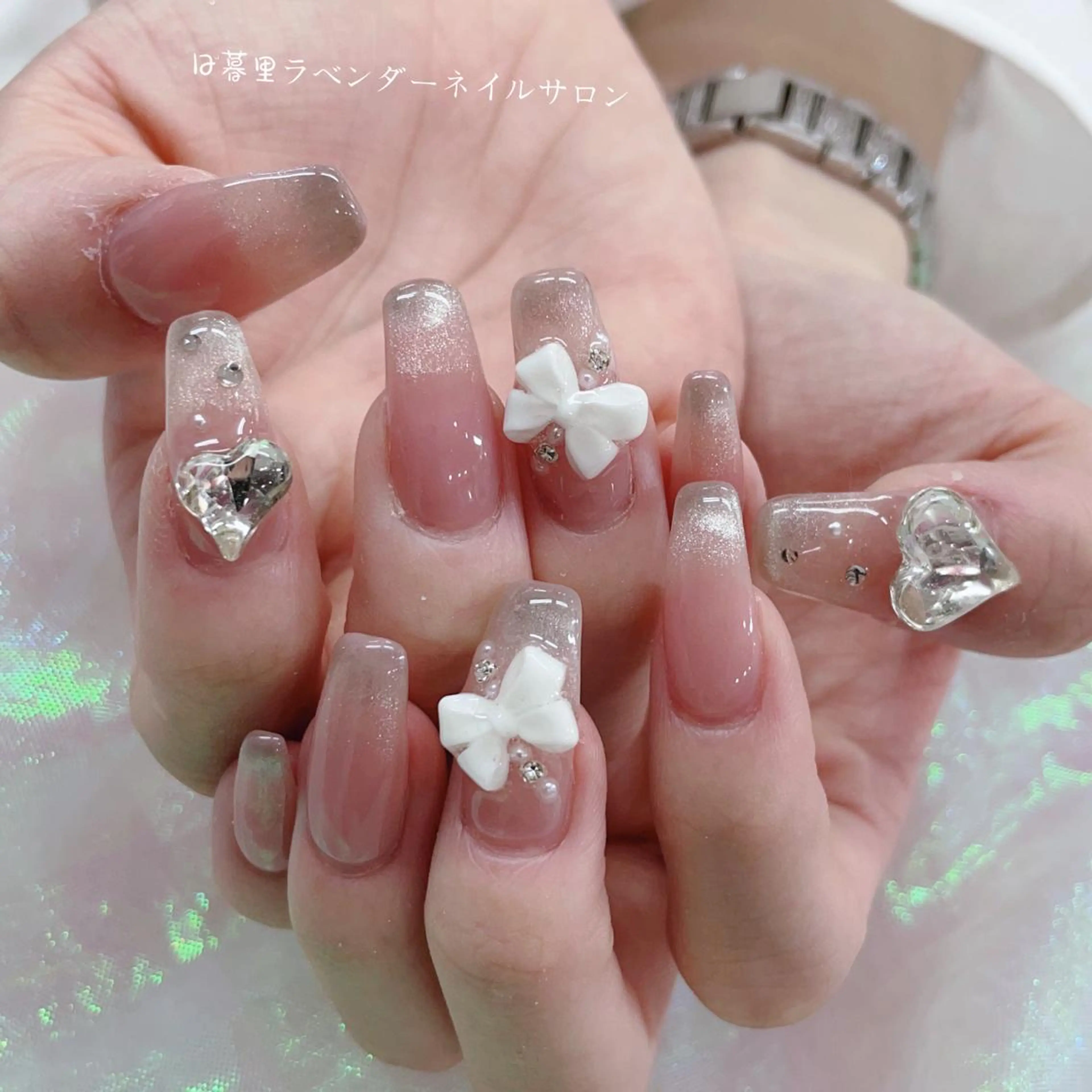 ネイル ラベンダー💖日暮里 ルル💖ネイルのネイルデザイン