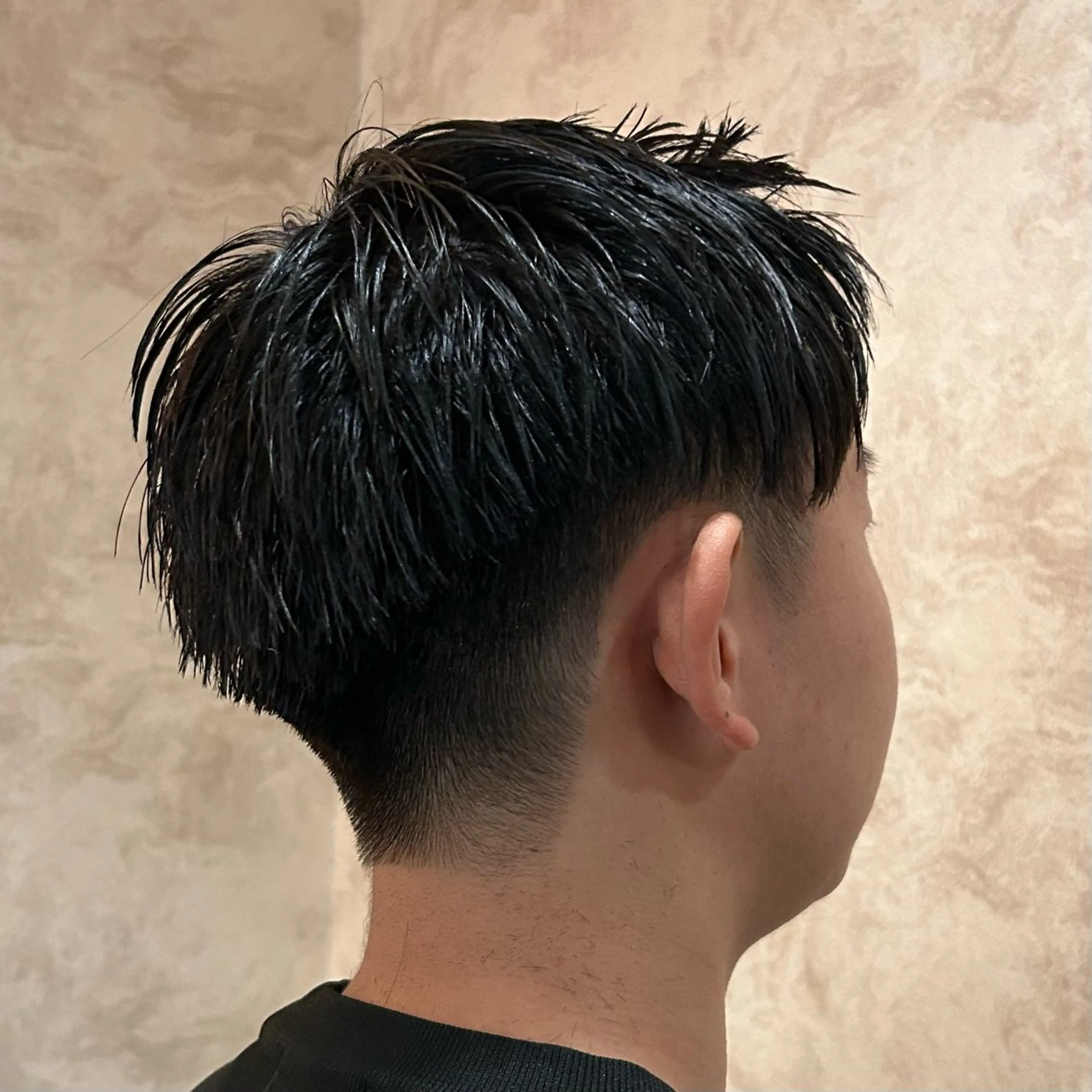 ショート メンズ カット ヘアカラー パーマ トリートメント 池袋/韓国メンズヘア ❤️💙軸丸みうのヘアスタイル