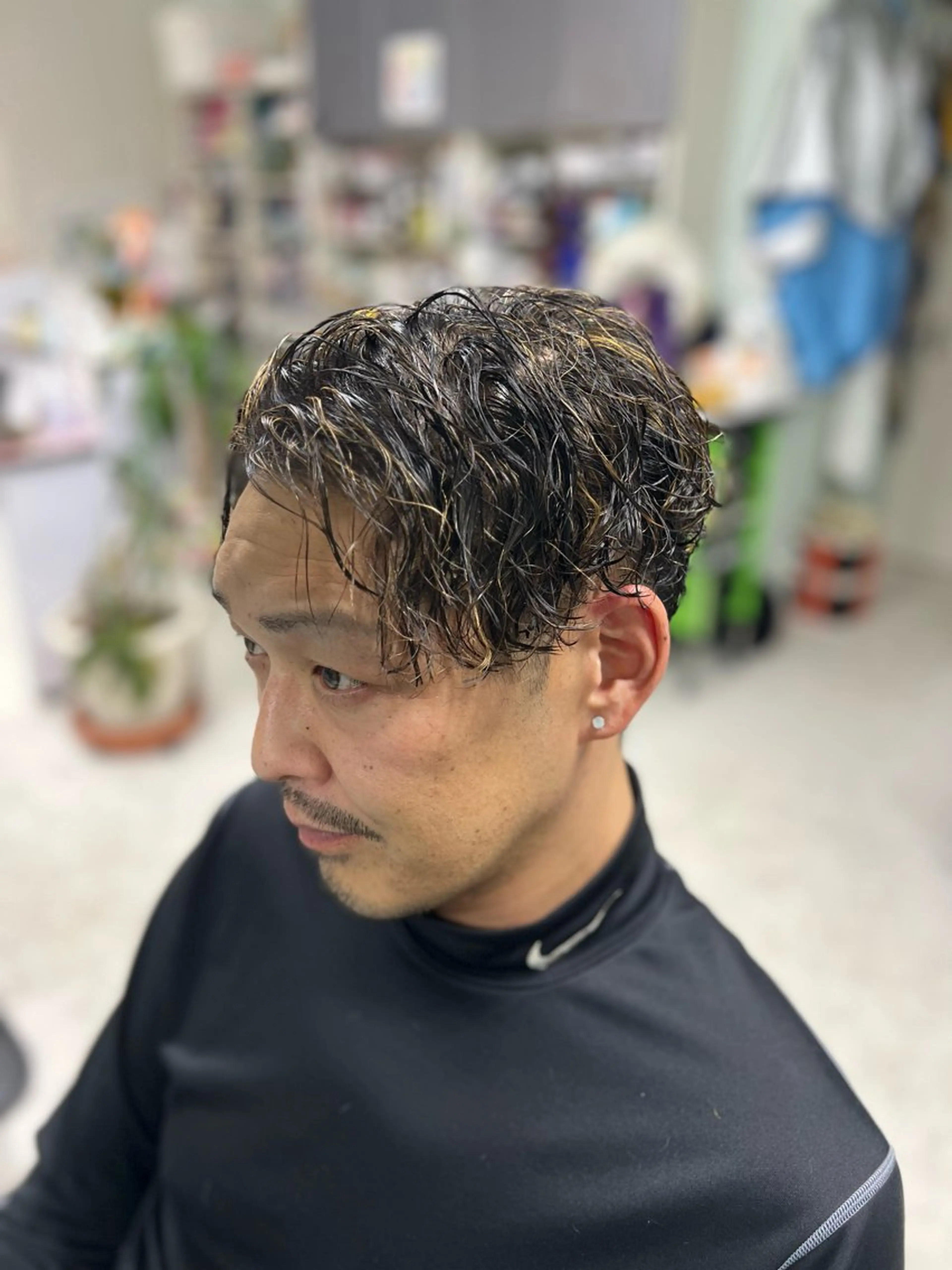 ショート パーマ カット パーマ ビューティサロン 月麗(ルナ)のヘアスタイル