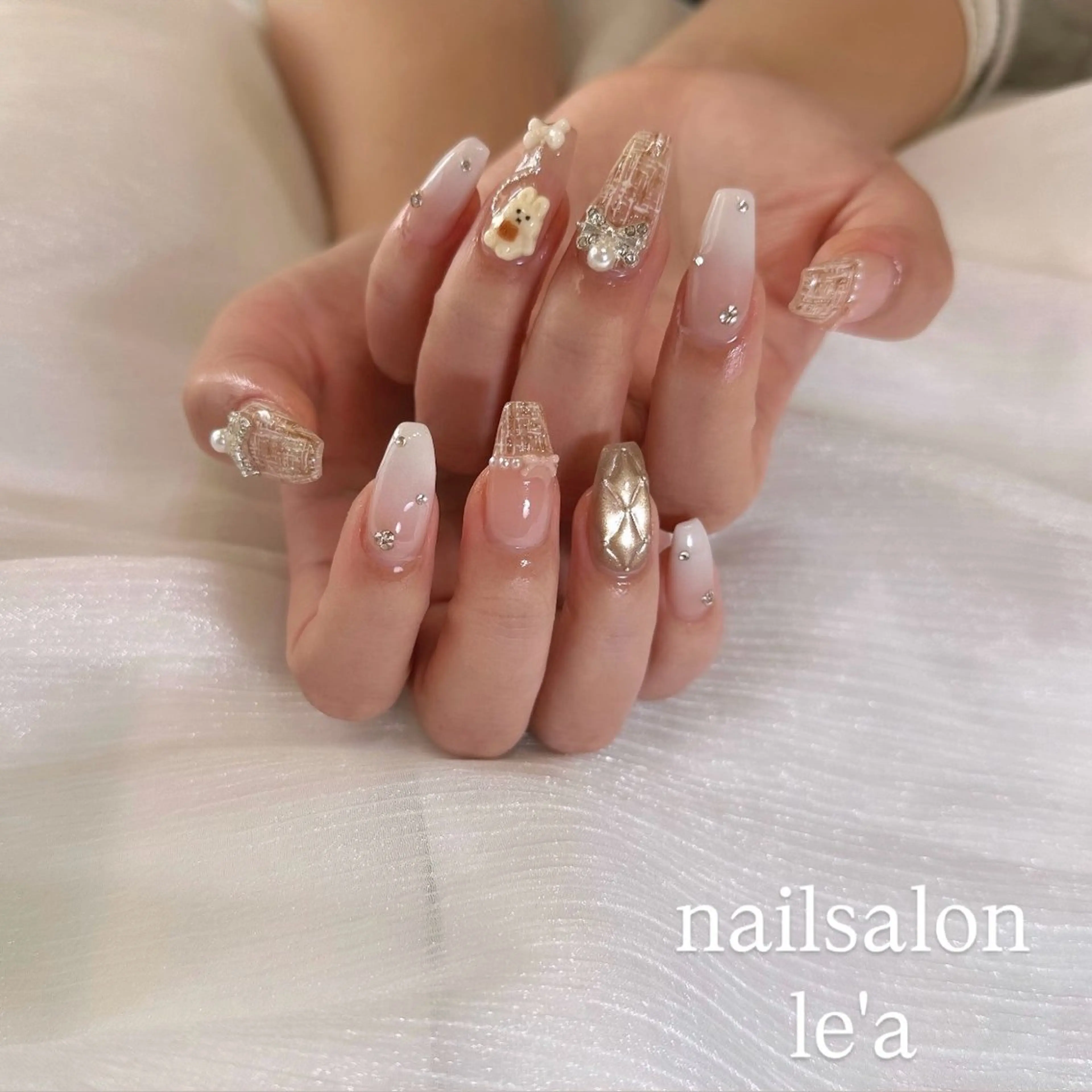 ネイル ハンドネイル nailsalon le'aのネイルデザイン