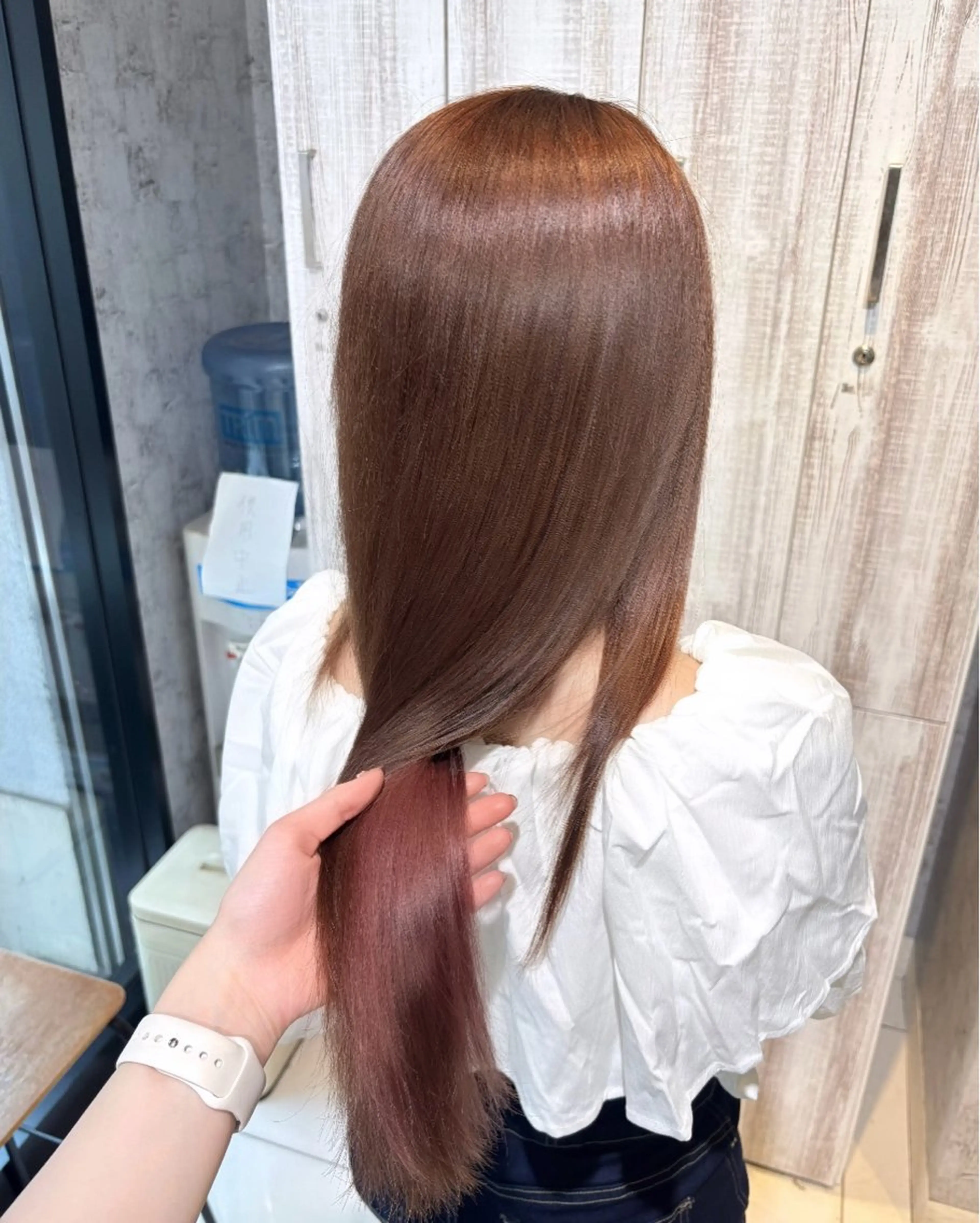 ロング カラー 透明感カラー🩰🤍 髪質改善🪄/伽音のヘアスタイル