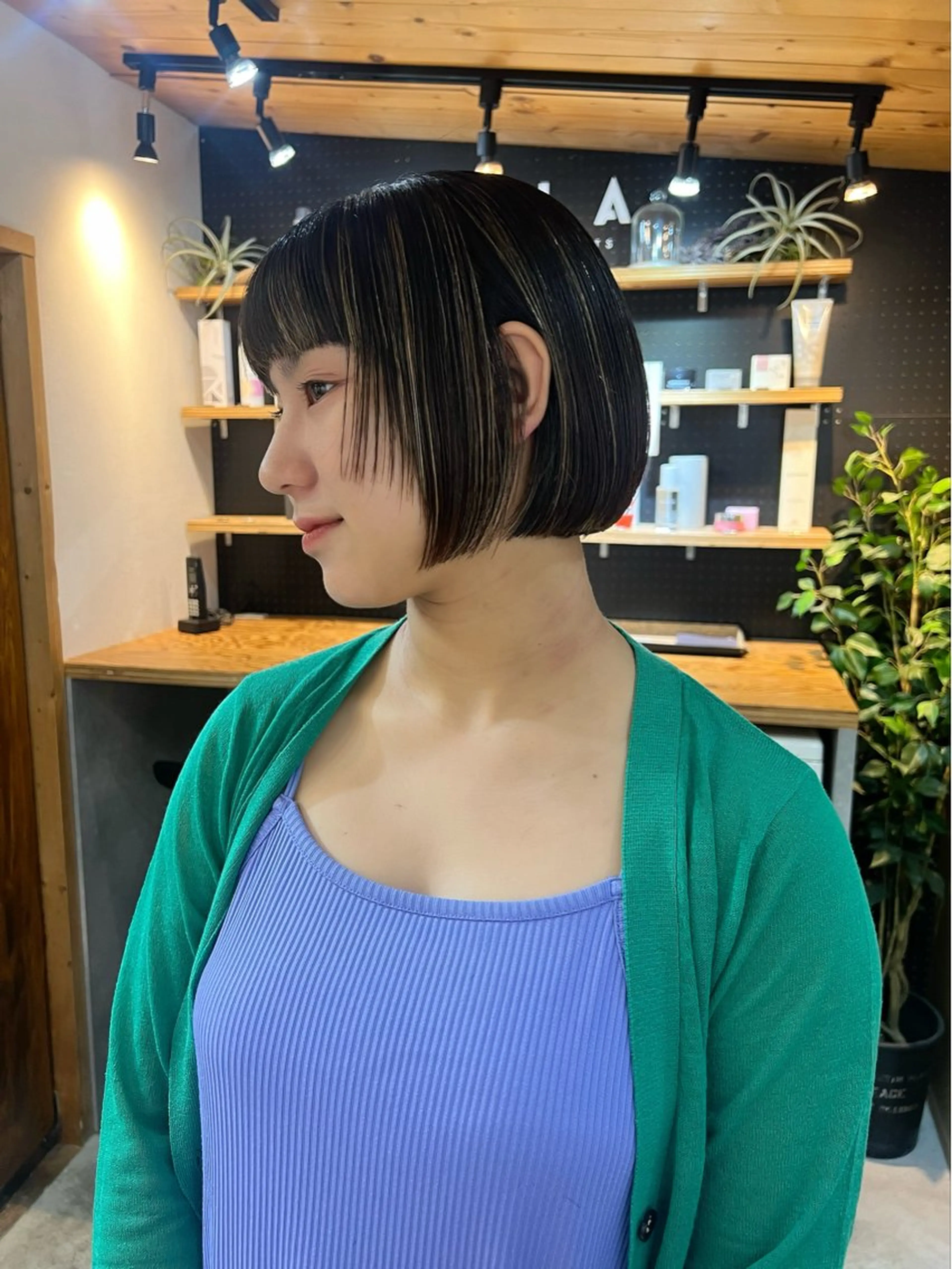 ミディアム 暖色カラー/レイヤー カット☁️MEI☁️のヘアスタイル