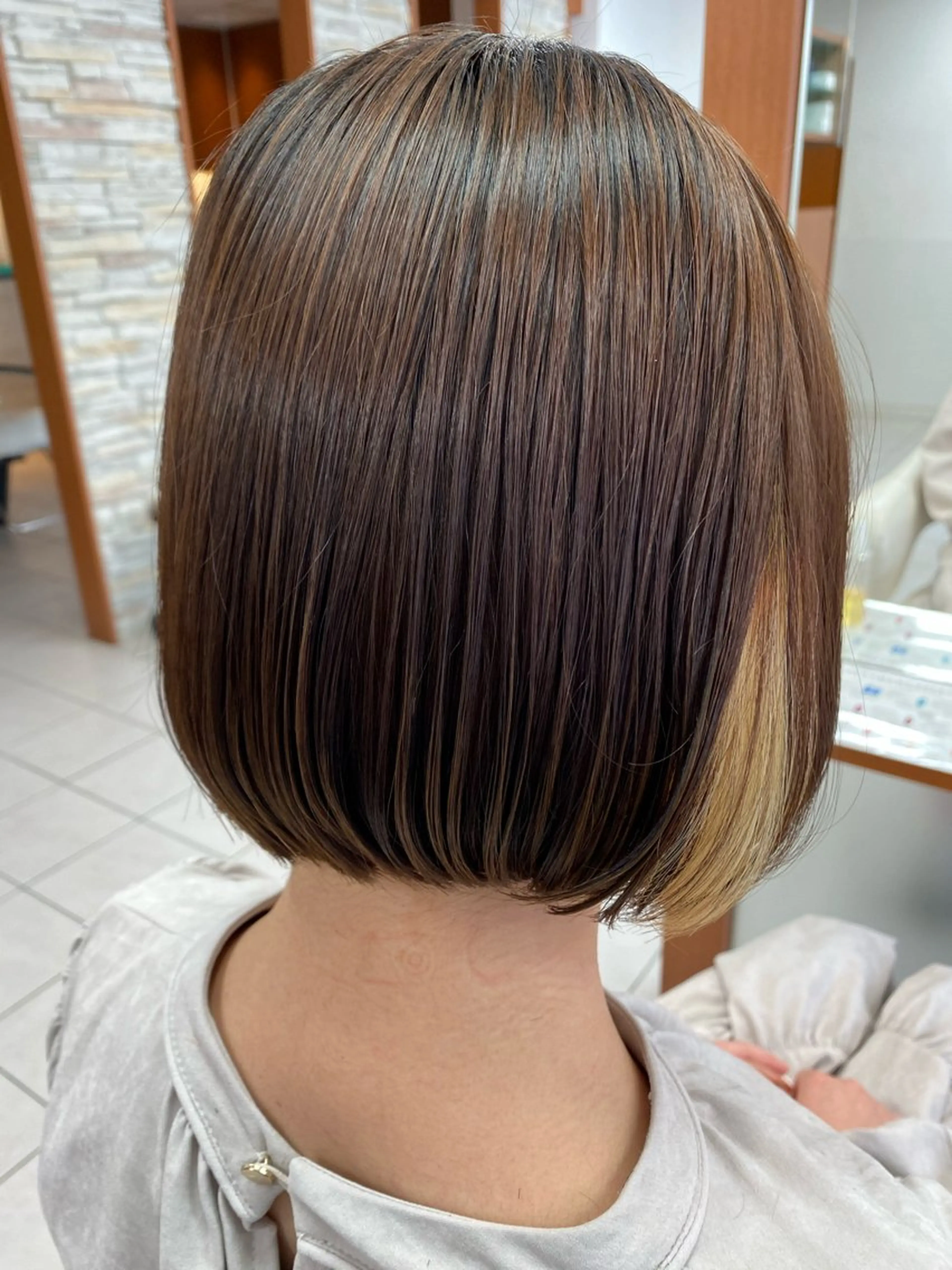 ショート カラー 💎久米川 東村山 BASSAサトウ💎のヘアスタイル