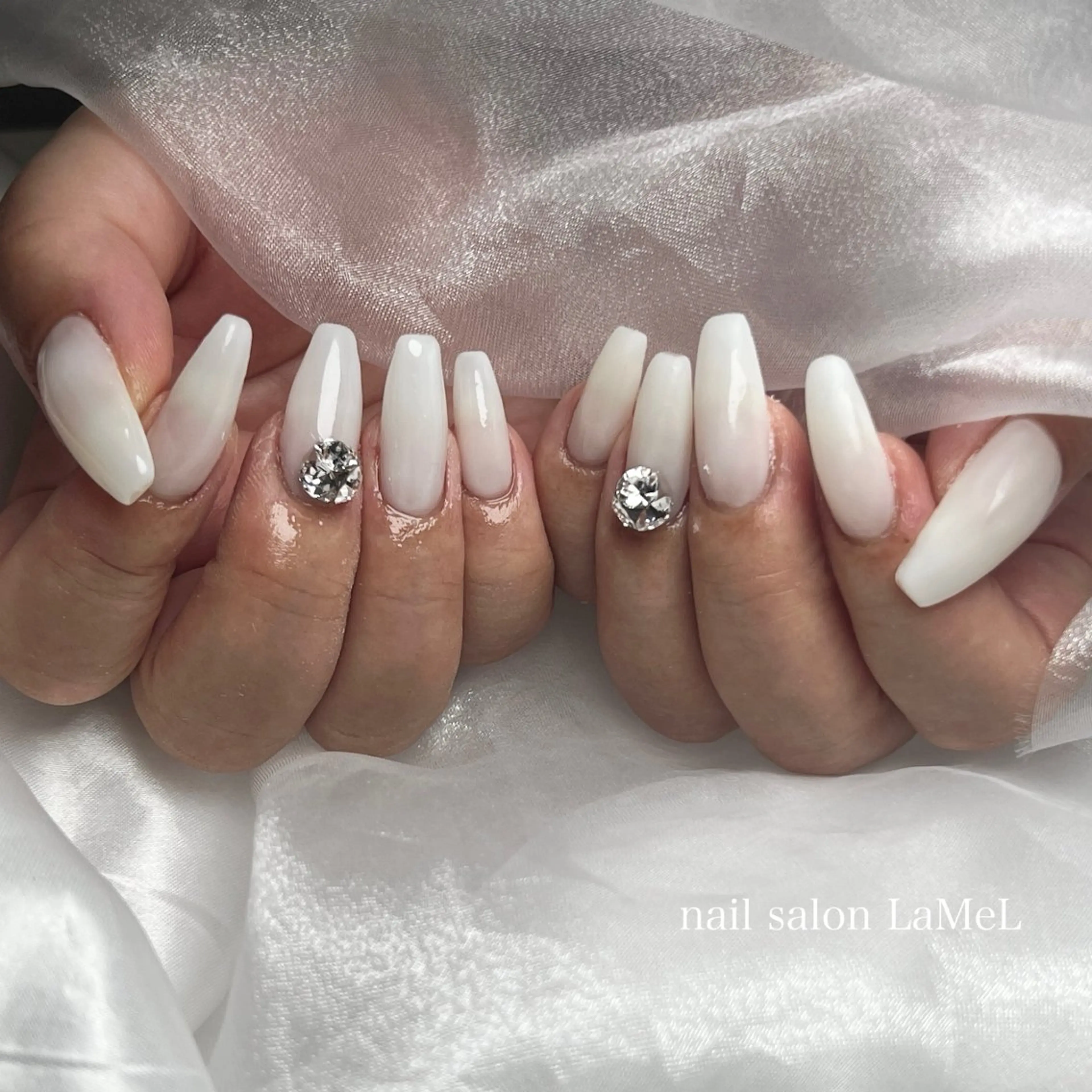 ネイル ハンドネイル 【nailsalon LaMeL】岡崎のネイルデザイン