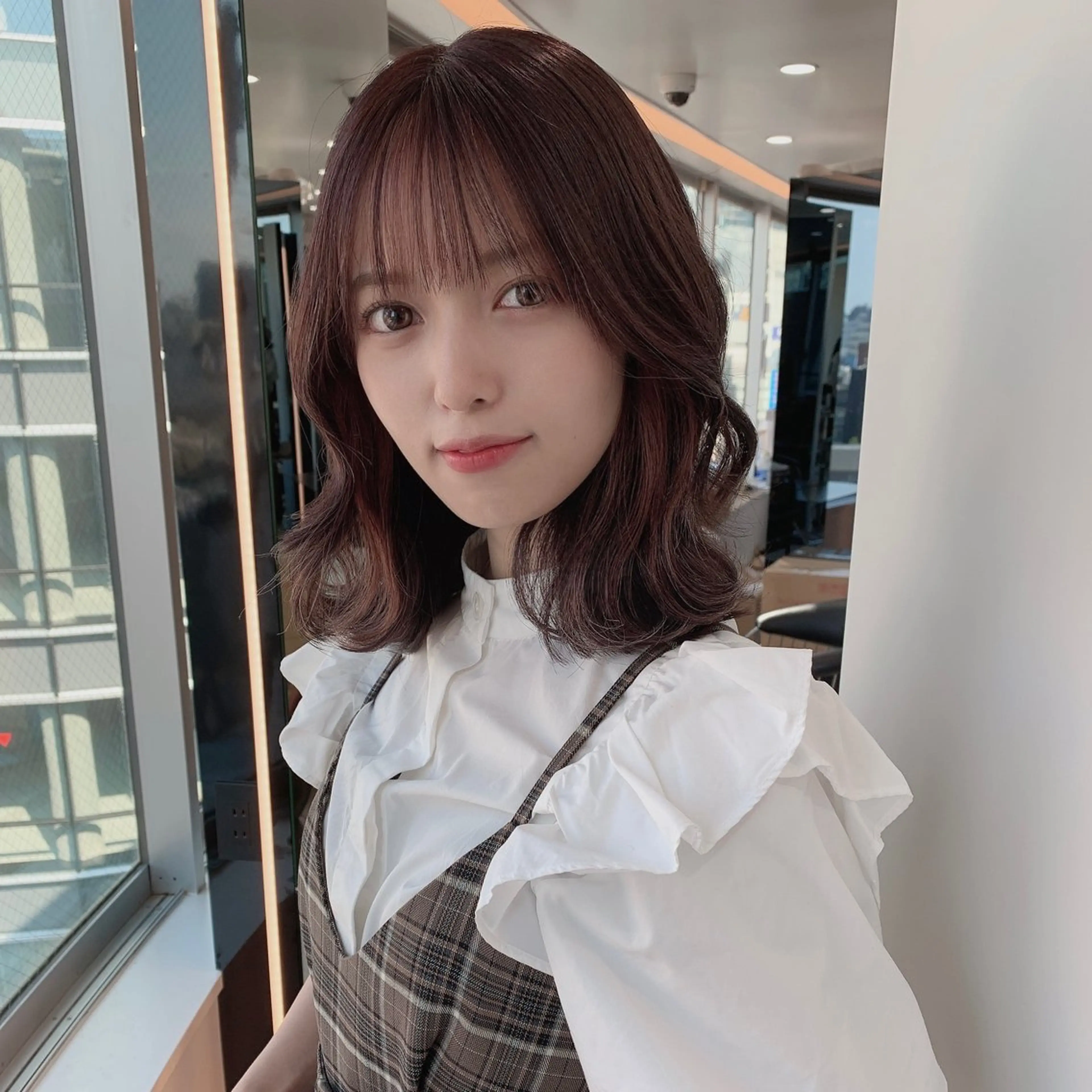 ミディアム カラー 【lapis渋谷】 Aoriのヘアスタイル