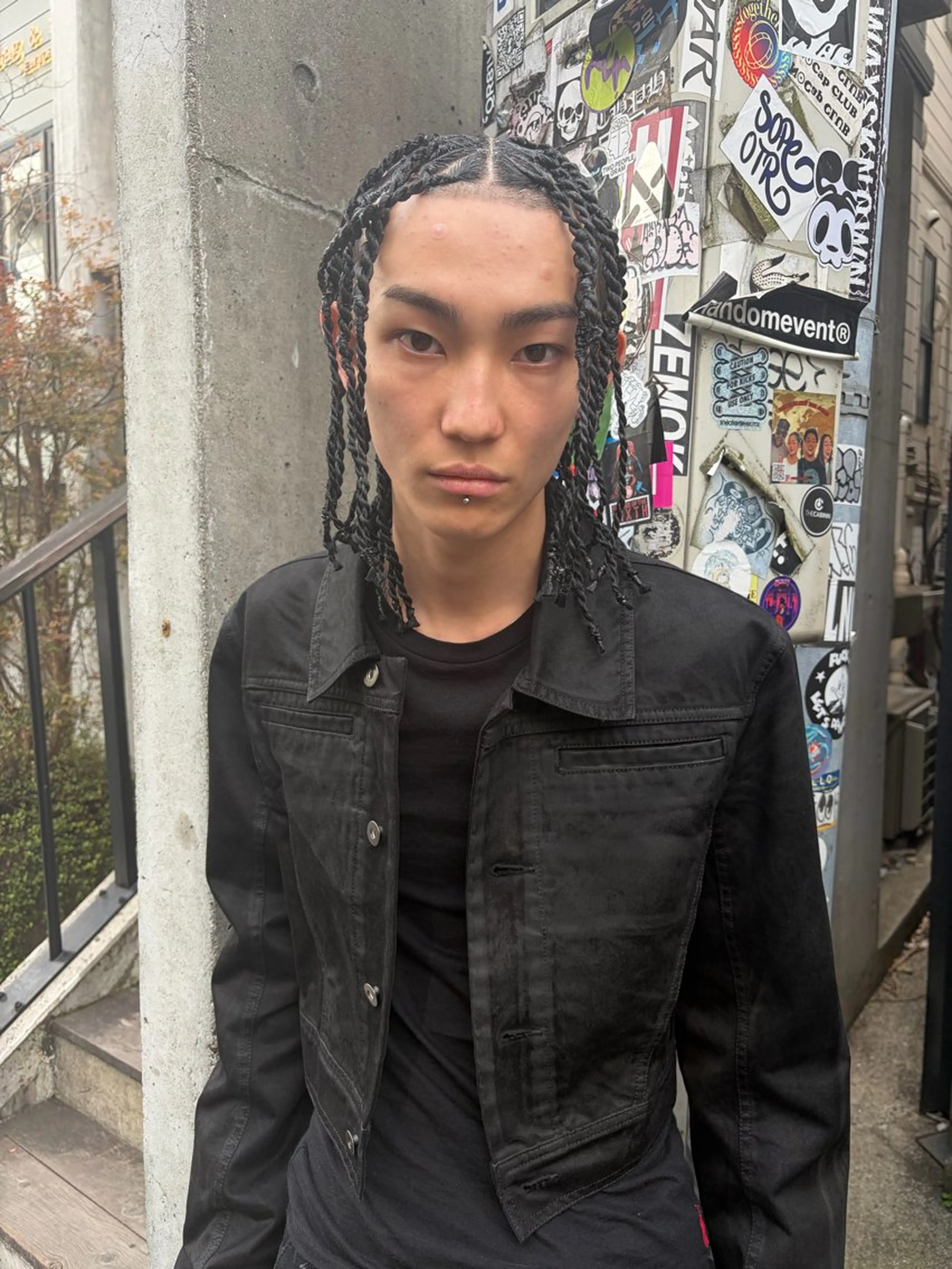 ミディアム ヘアアレンジ メンズ エクステ ヘアセット メンズ/特殊ヘア パーマ🕷️小夏貴也のヘアスタイル