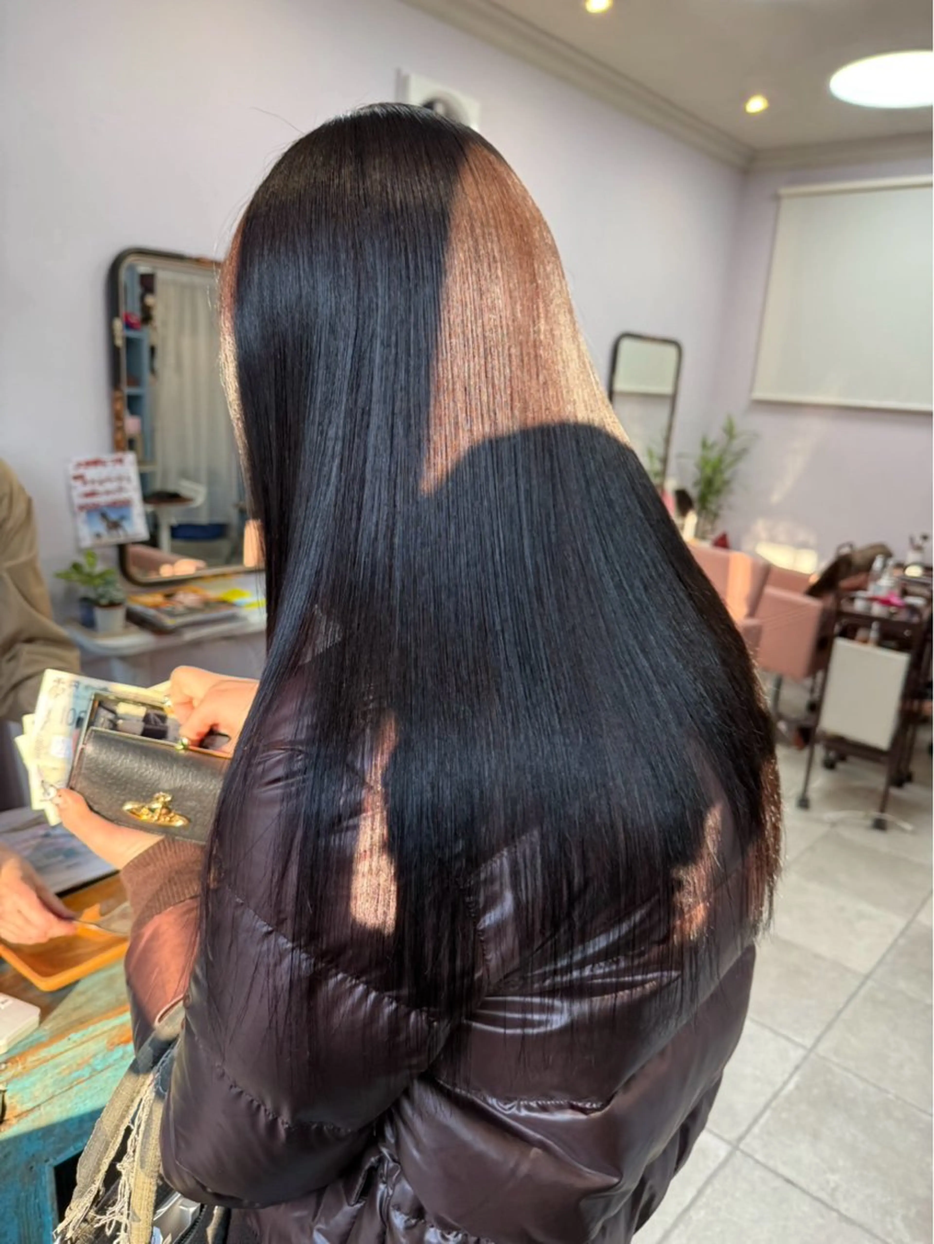 ロング ロング トリートメント 河本 正美のヘアスタイル