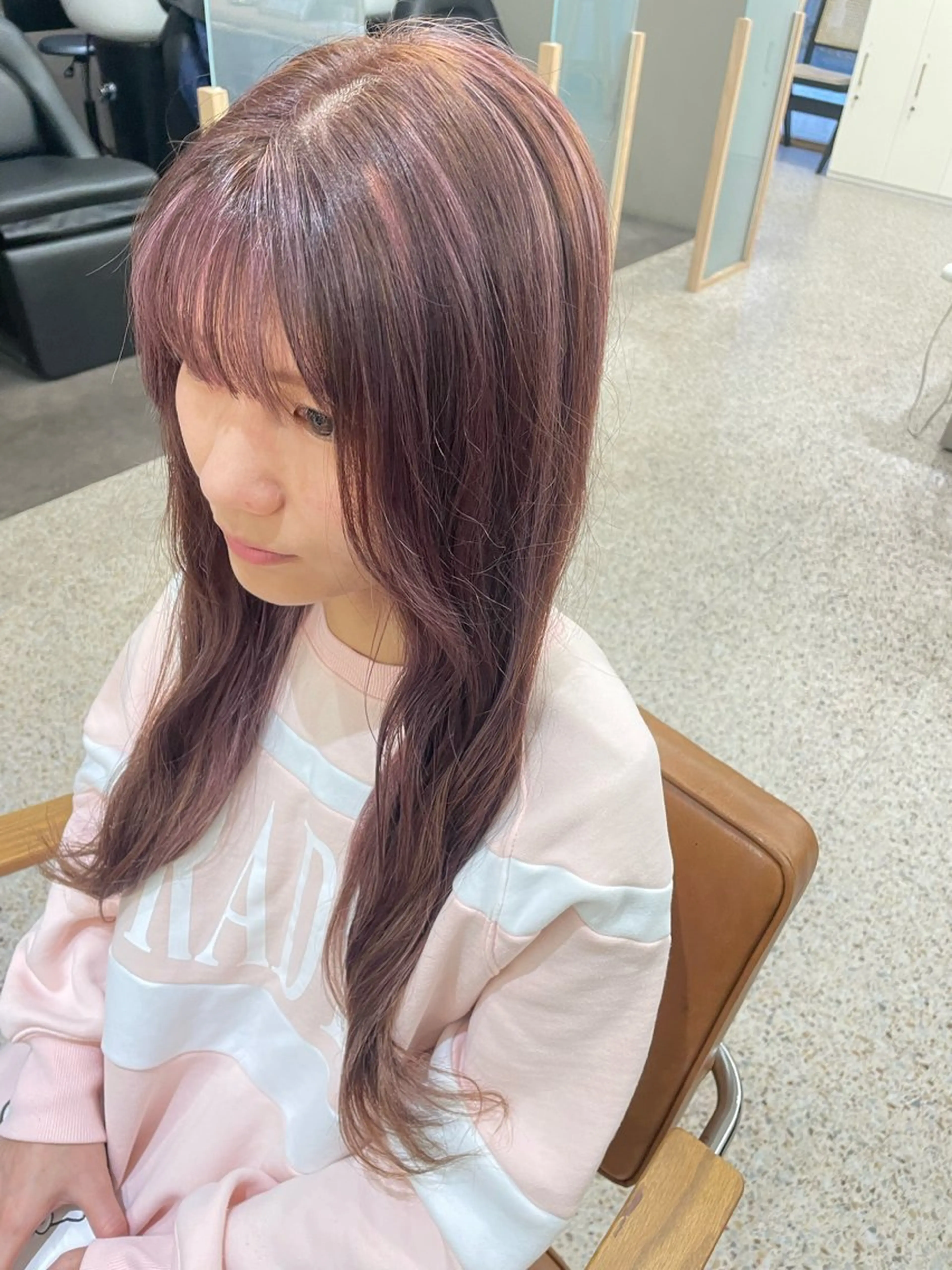 ロング カラー ヘアカラー unica by milly 【緑地公園】所属・ユニカバイミリー MISAKI🫧のヘアスタイル