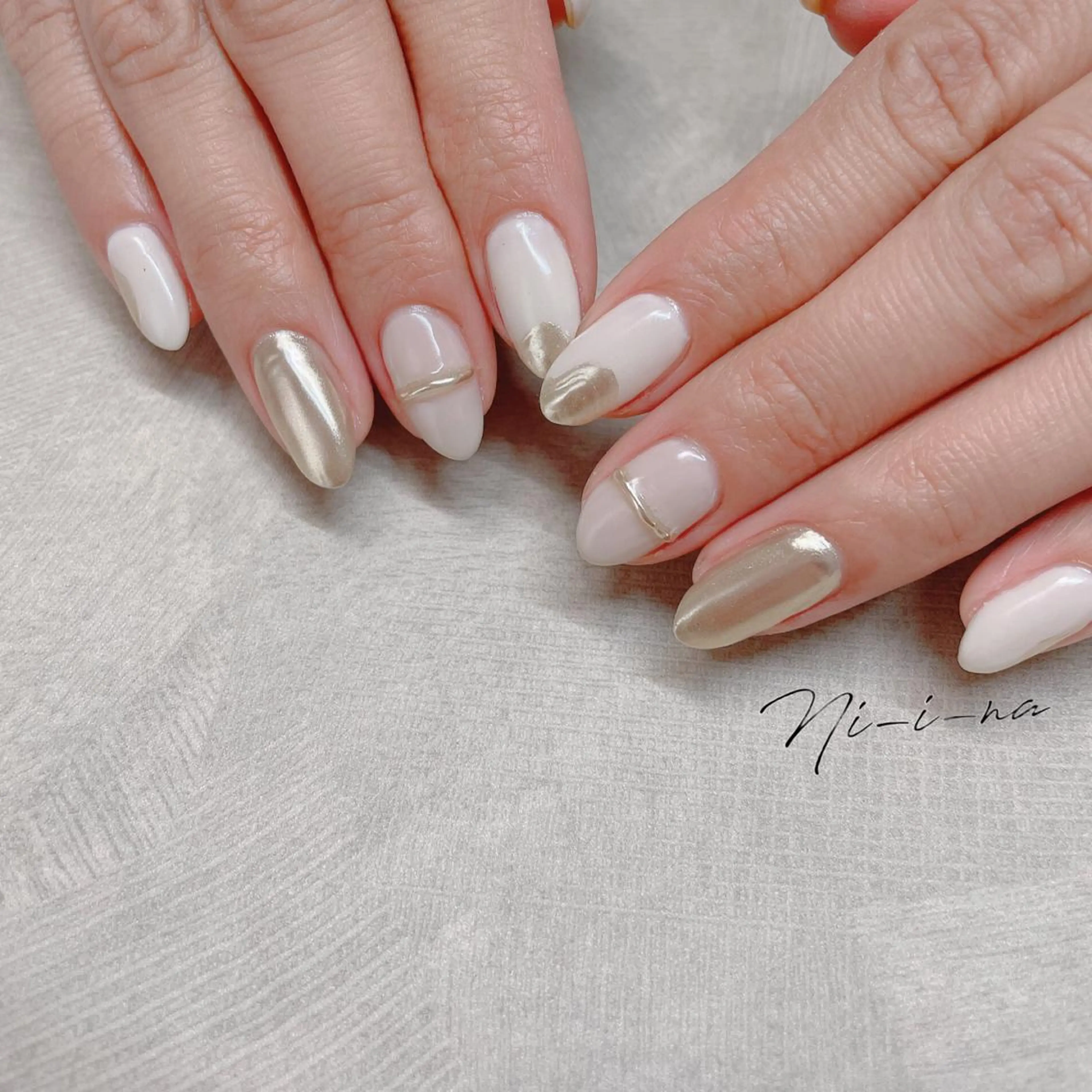 ネイル ハンドネイル nail salon Ni-i-naのネイルデザイン