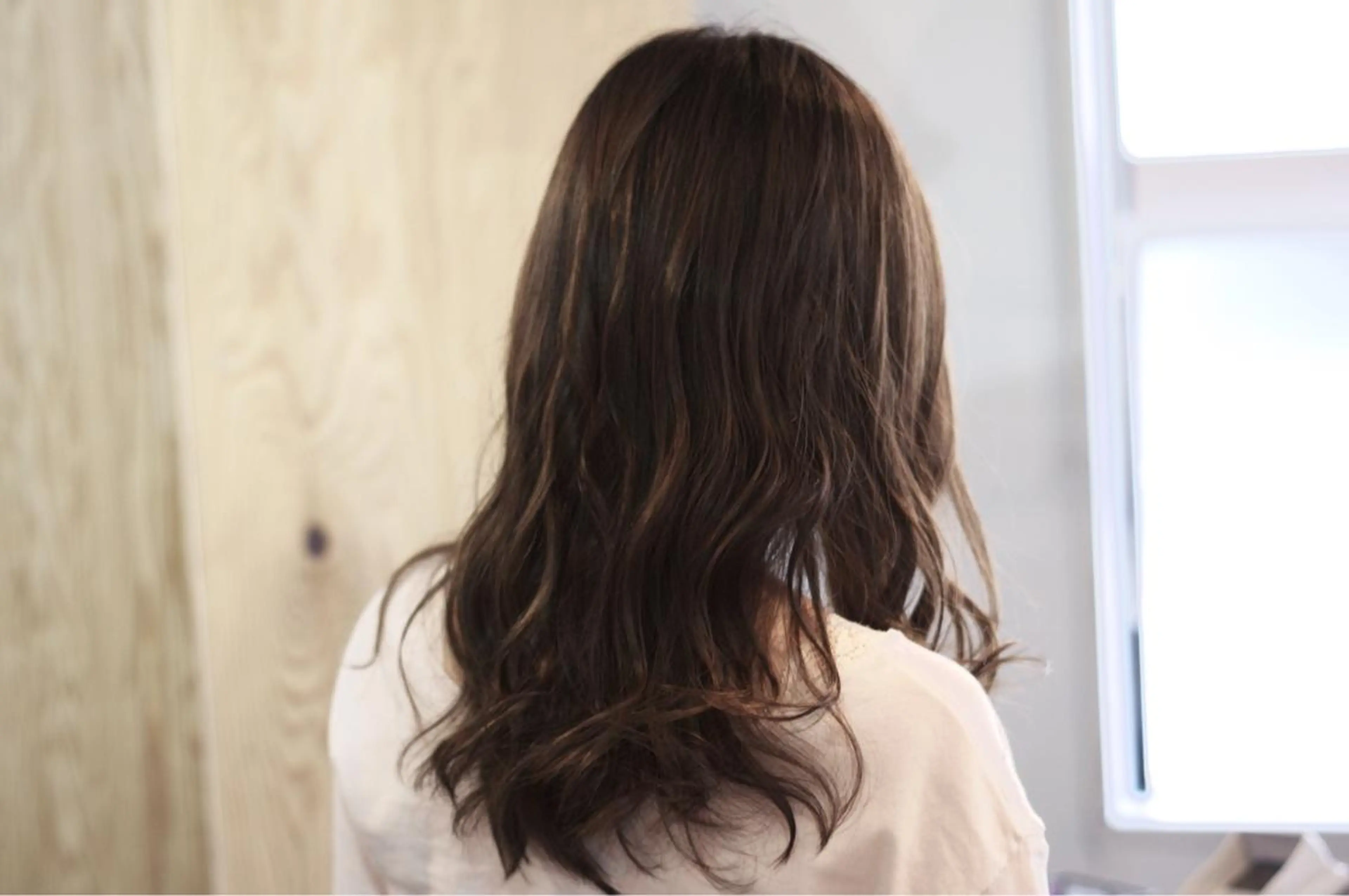 ミディアム カラー アッシュ ベージュカラー 💎髪質改善💎 デザイナーshinのヘアスタイル