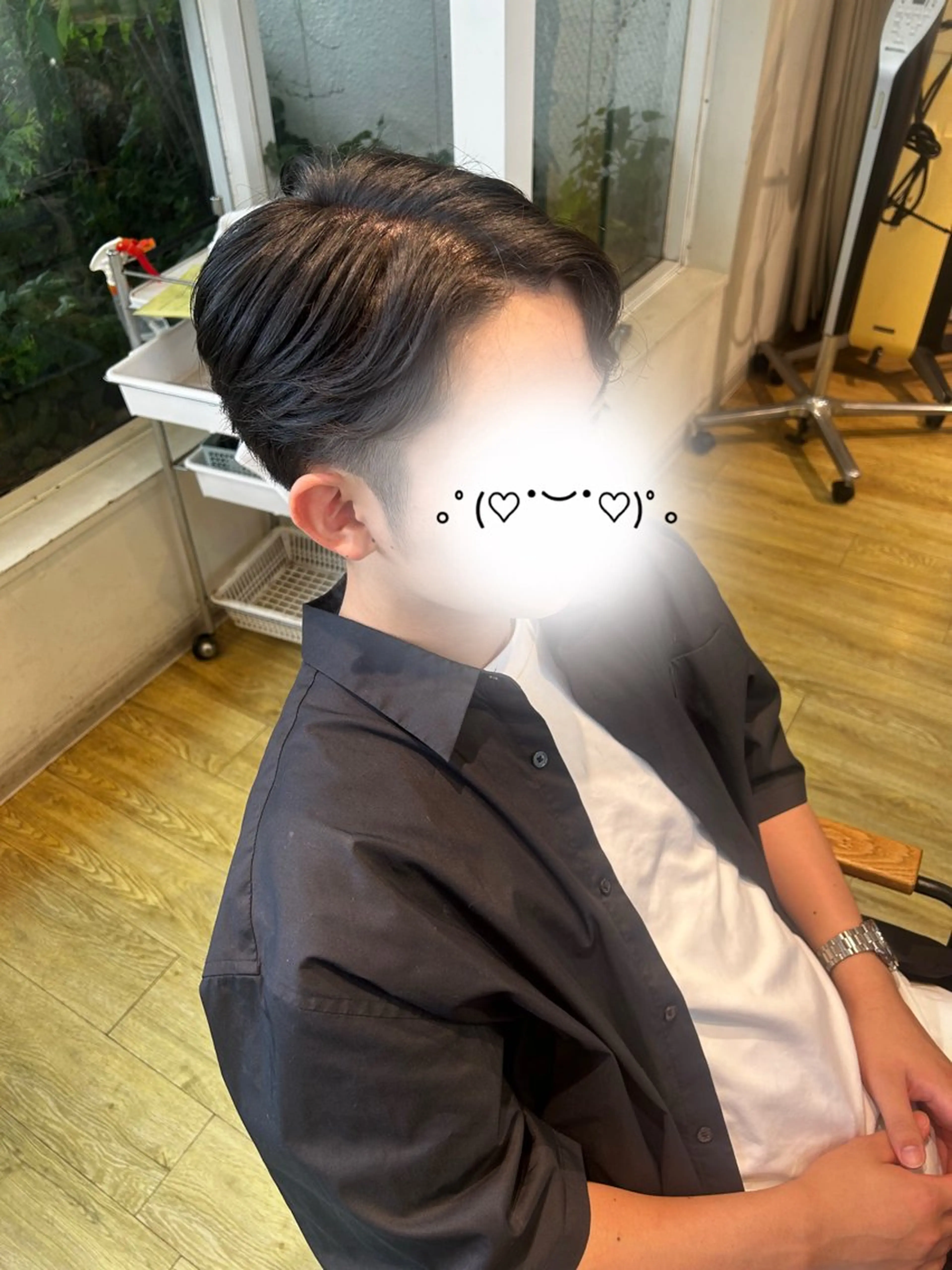 メンズ カット 鳴海 美海のヘアスタイル