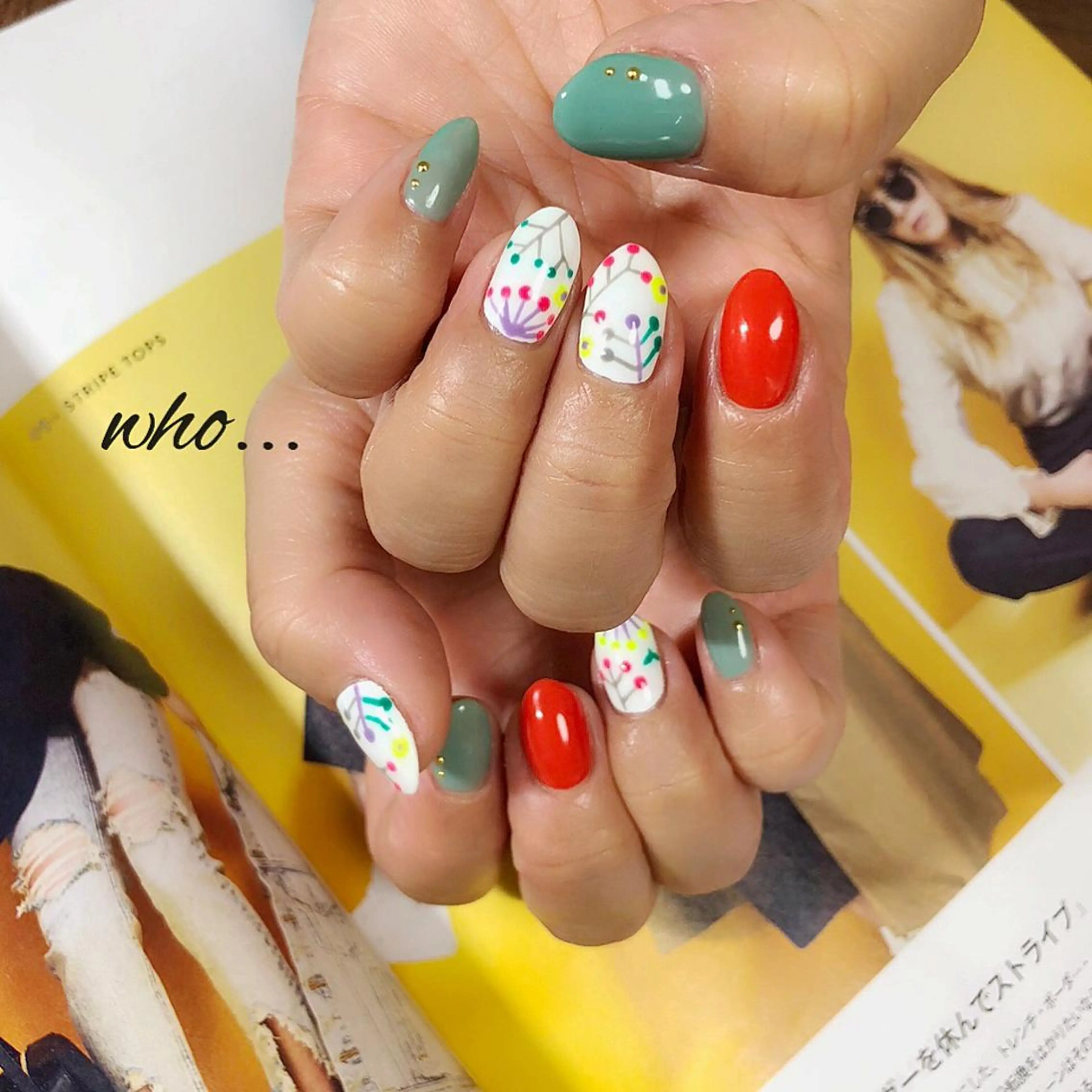 ネイル NailSalon who...所属・n. fumikoのネイルデザイン
