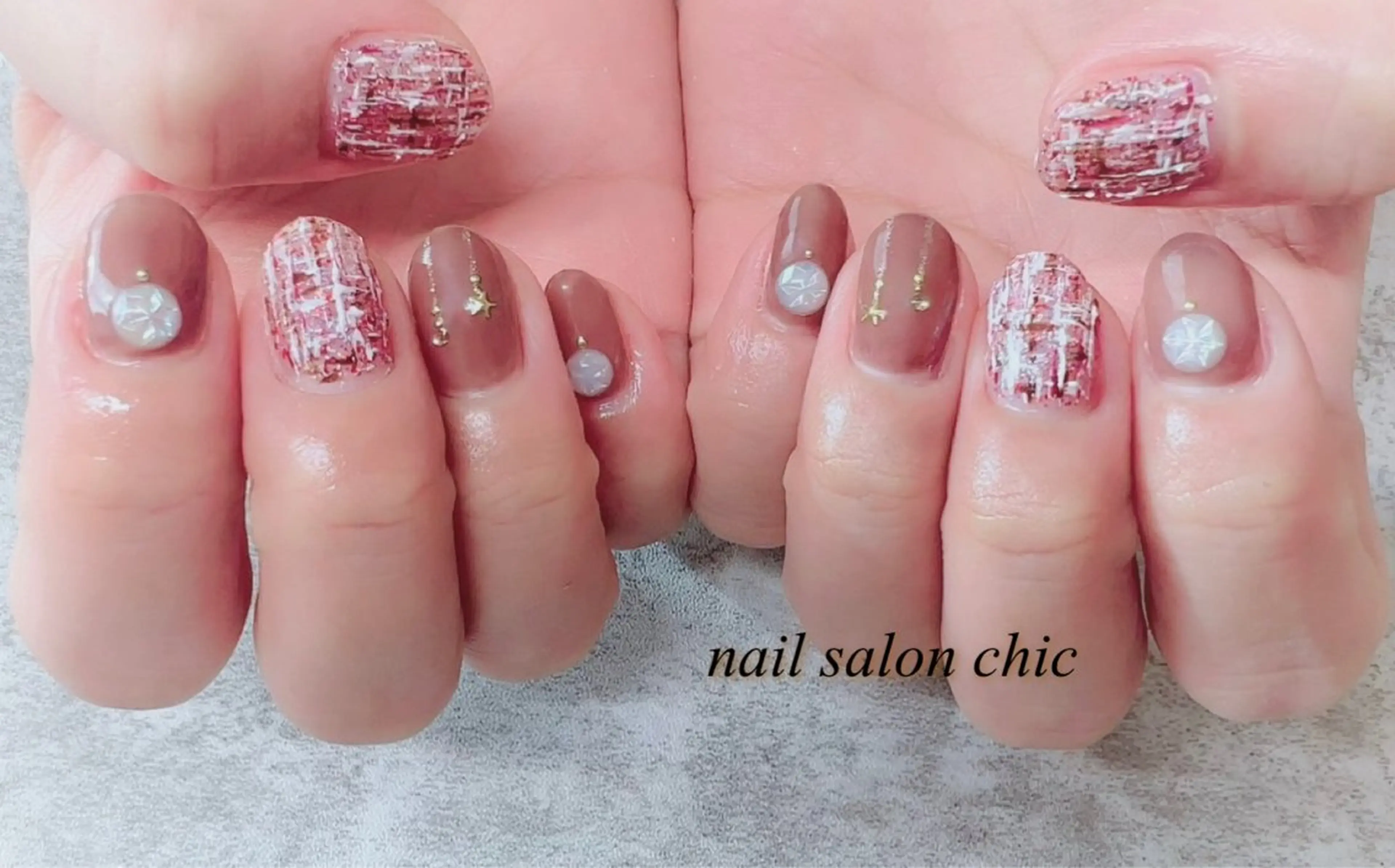 ネイル ハンドネイル nail salon chicのネイルデザイン