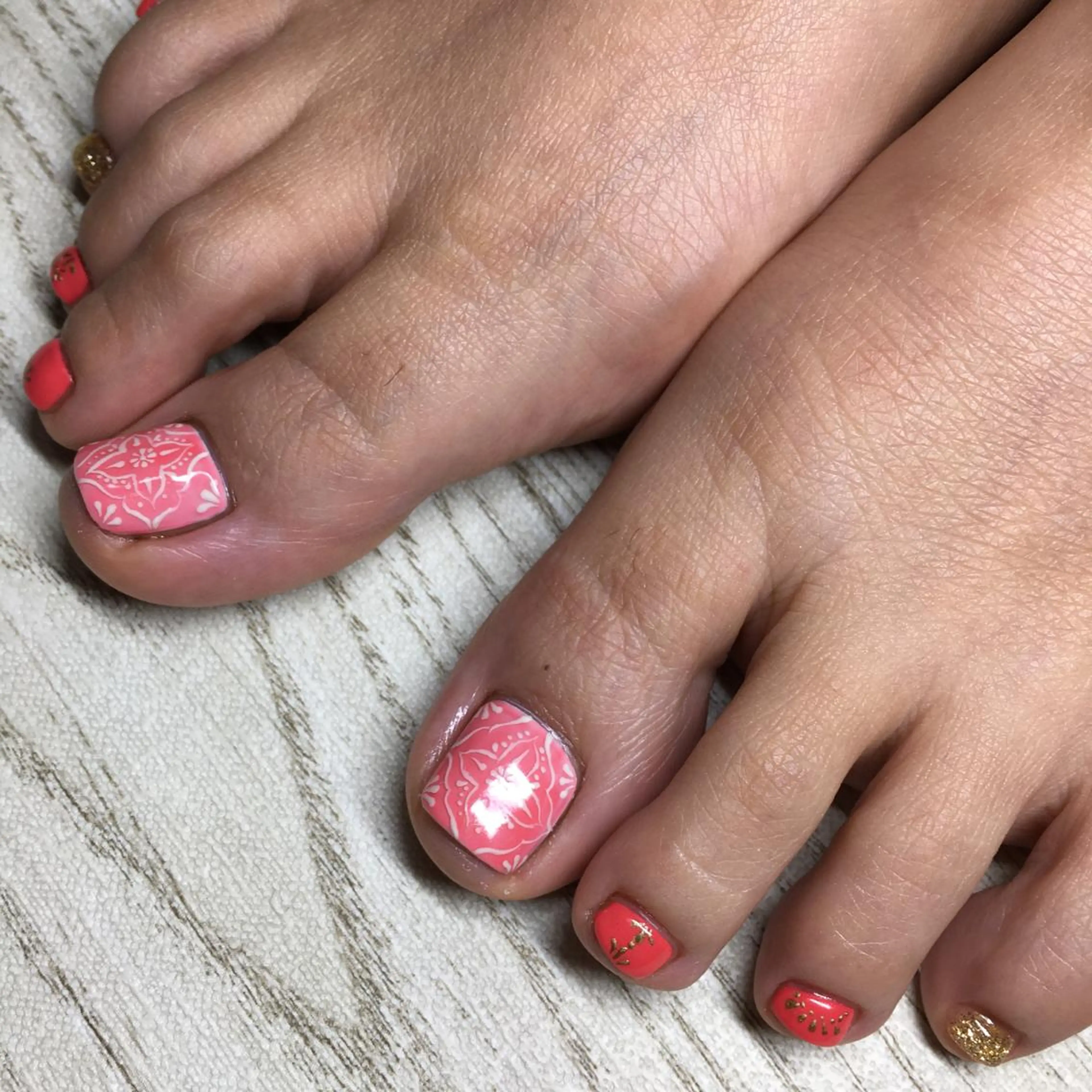 ネイル アートネイル フットネイル kipinail 川﨑えりかのネイルデザイン