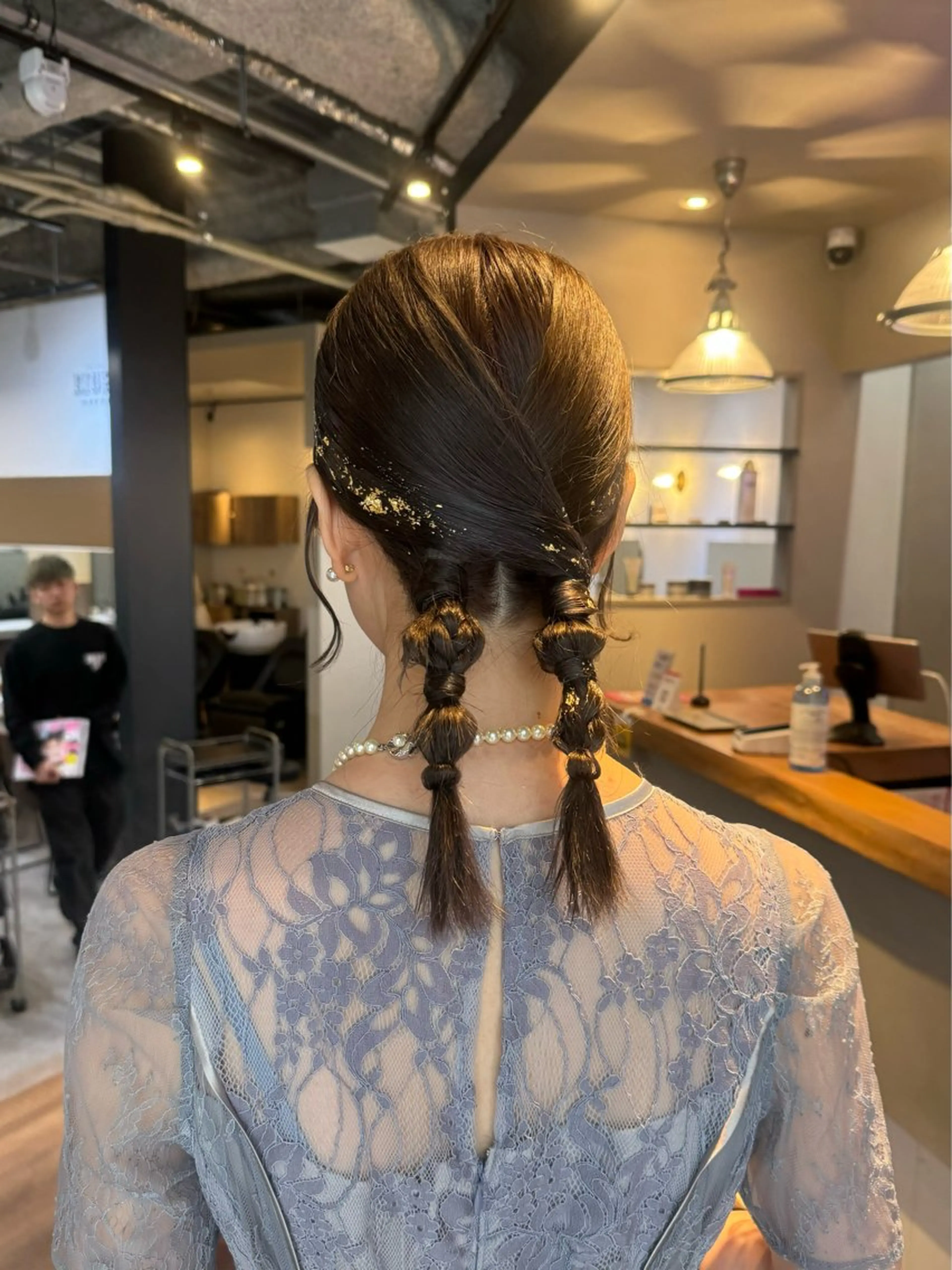 ミディアム ヘアアレンジ 韓国ヘア🇰🇷 YUKINAのヘアスタイル