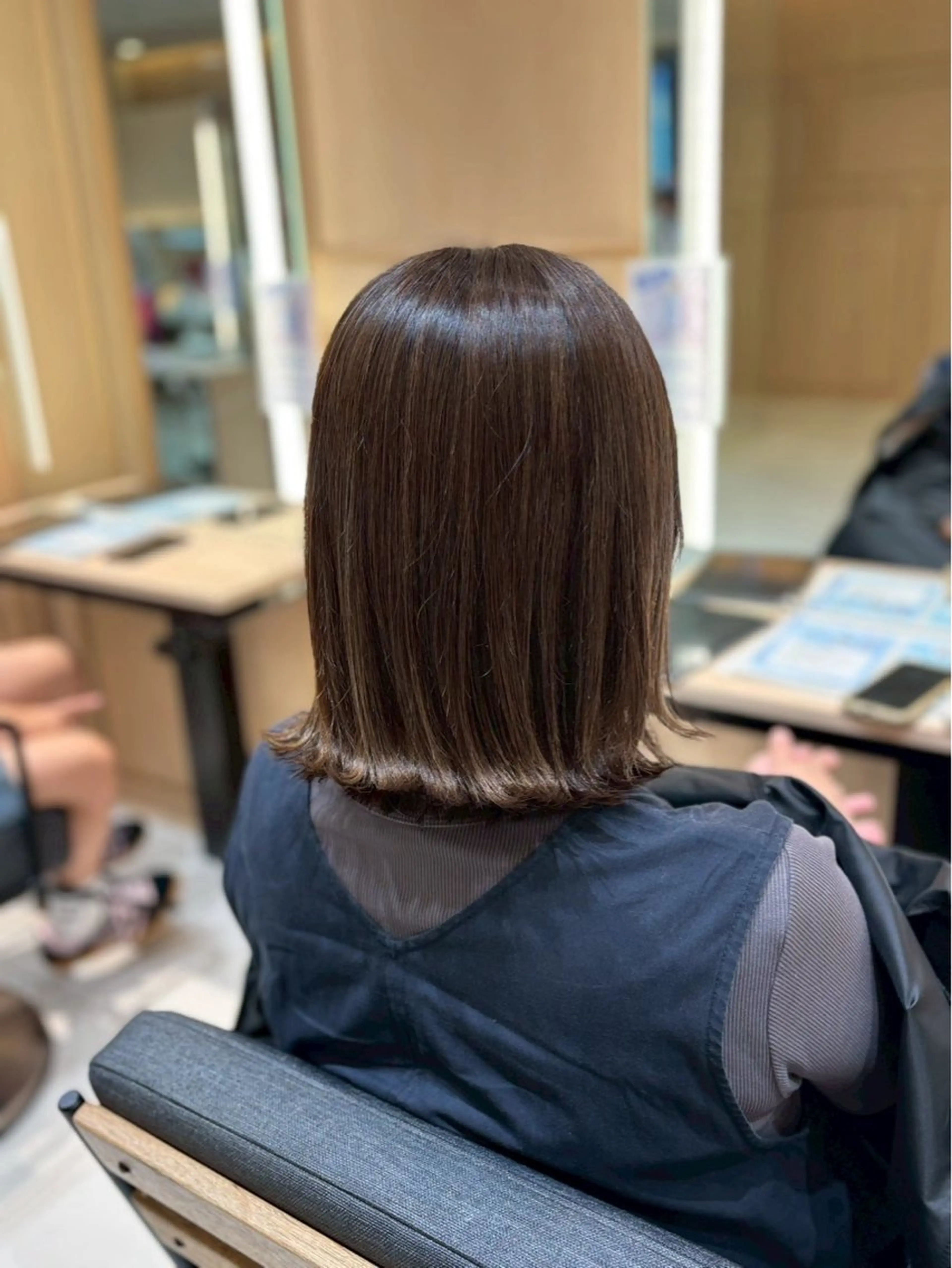 ミディアム 暖色カラー//了戒 美希//伊勢原のヘアスタイル