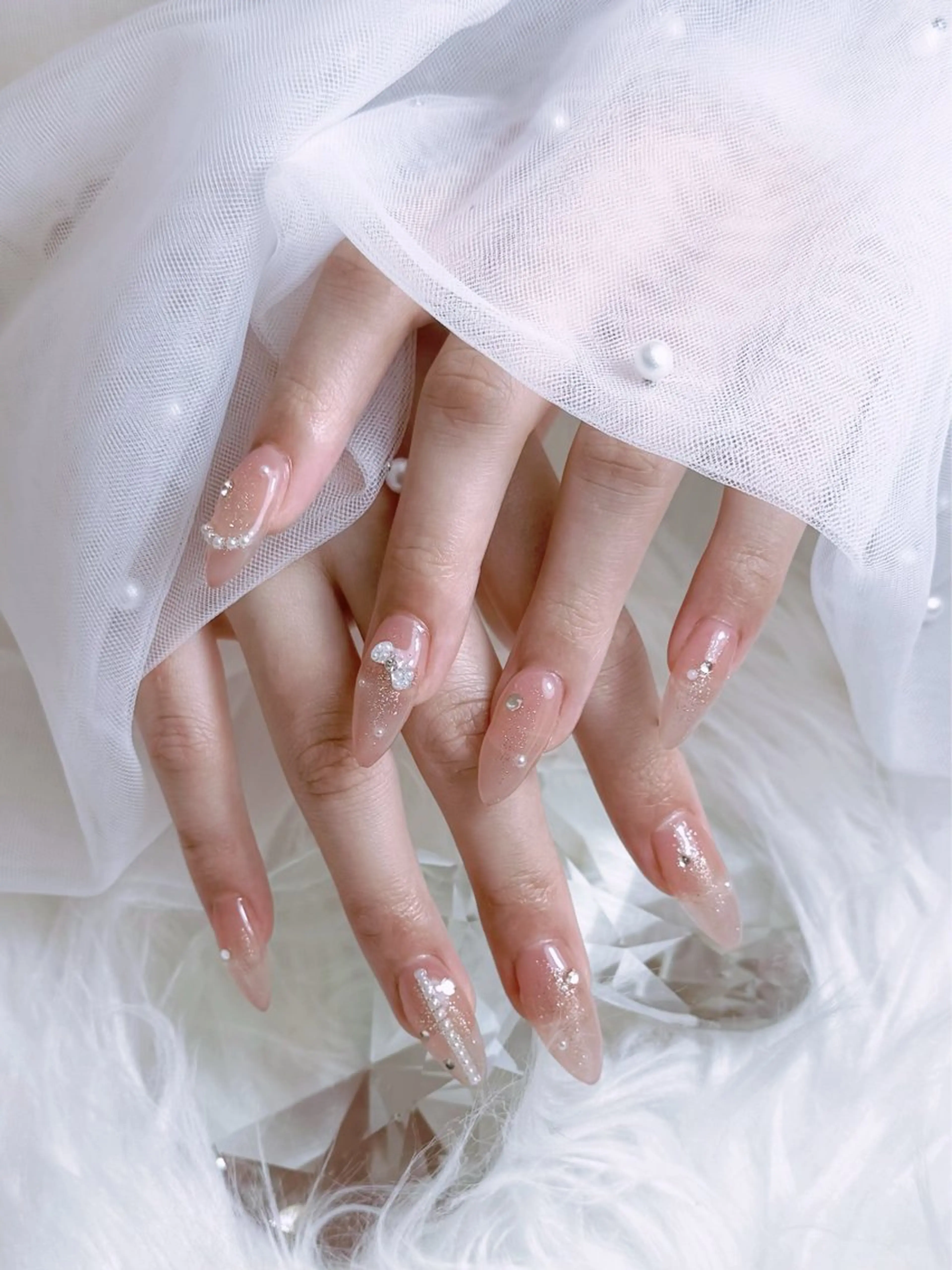 平日限定お任せネイル💎つけ放題の写真