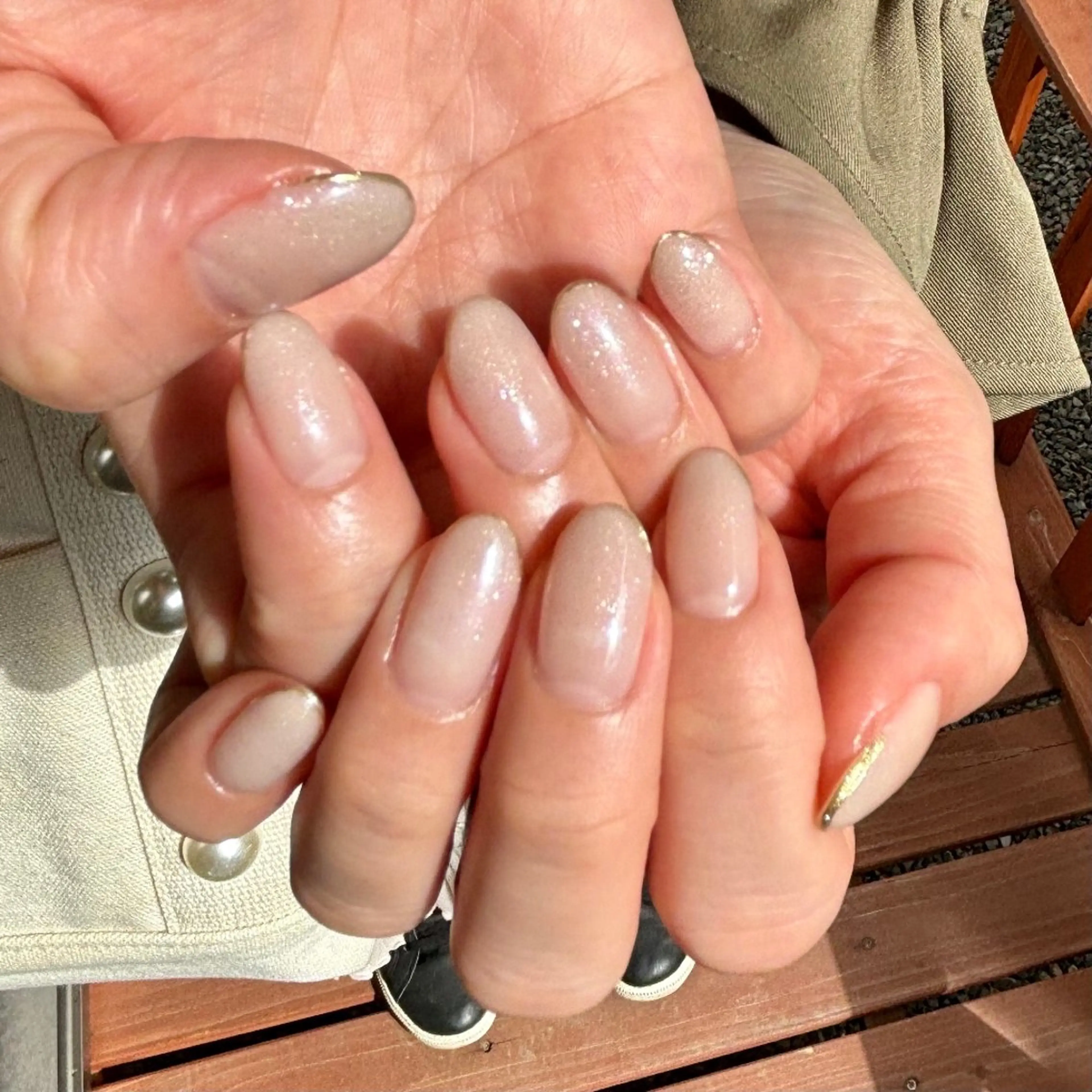 ネイル ミラーネイル ハンドネイル Miley nailのネイルデザイン