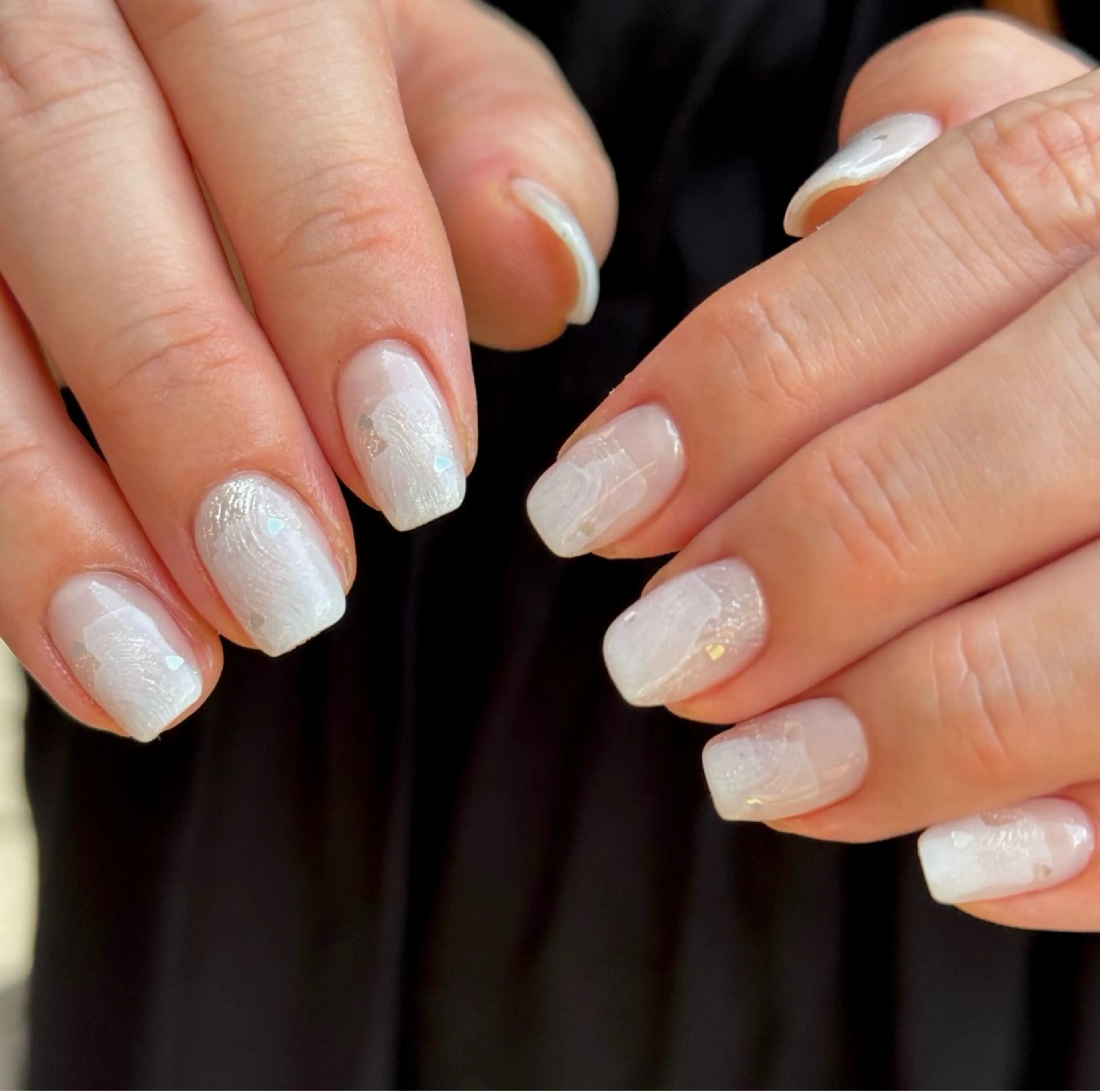 ネイル ハート ハンドネイル Blé nailのネイルデザイン