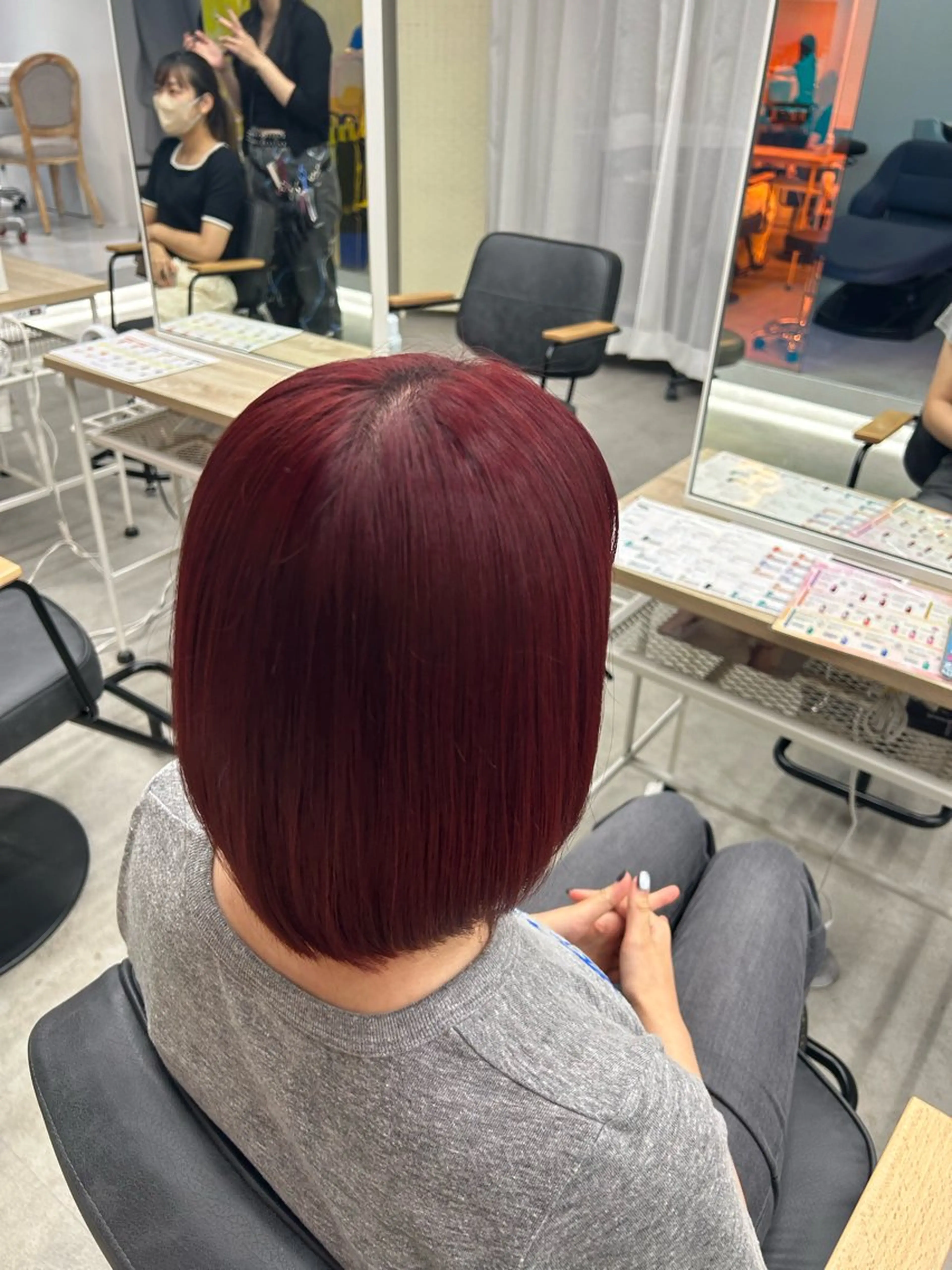 ショート メンズ/ボブ/パーマ /くるみのマツエク・マツパデザイン