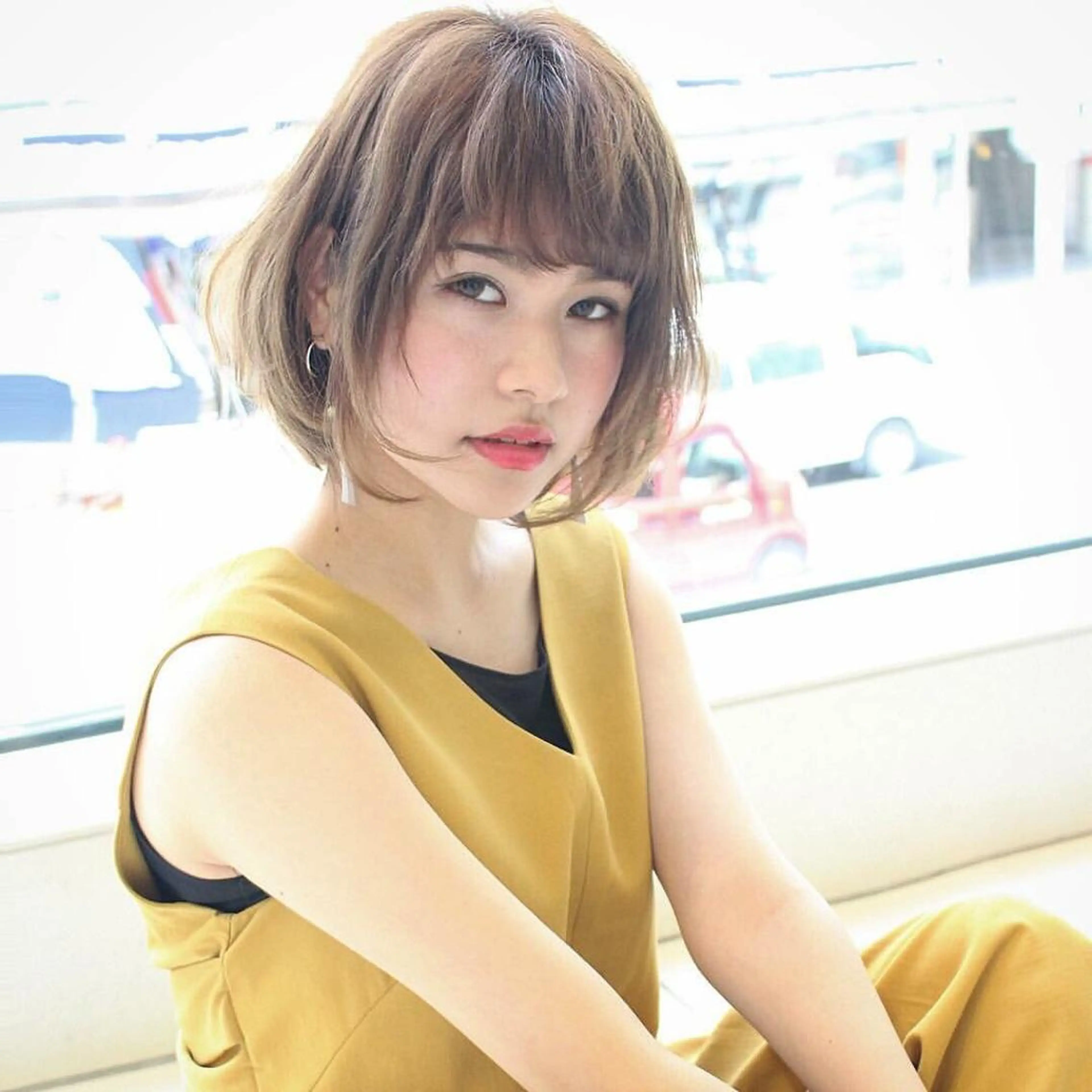 ショート カラー charme【 シャルム 】所属・ボブ/レイヤー/ nanamiのヘアスタイル