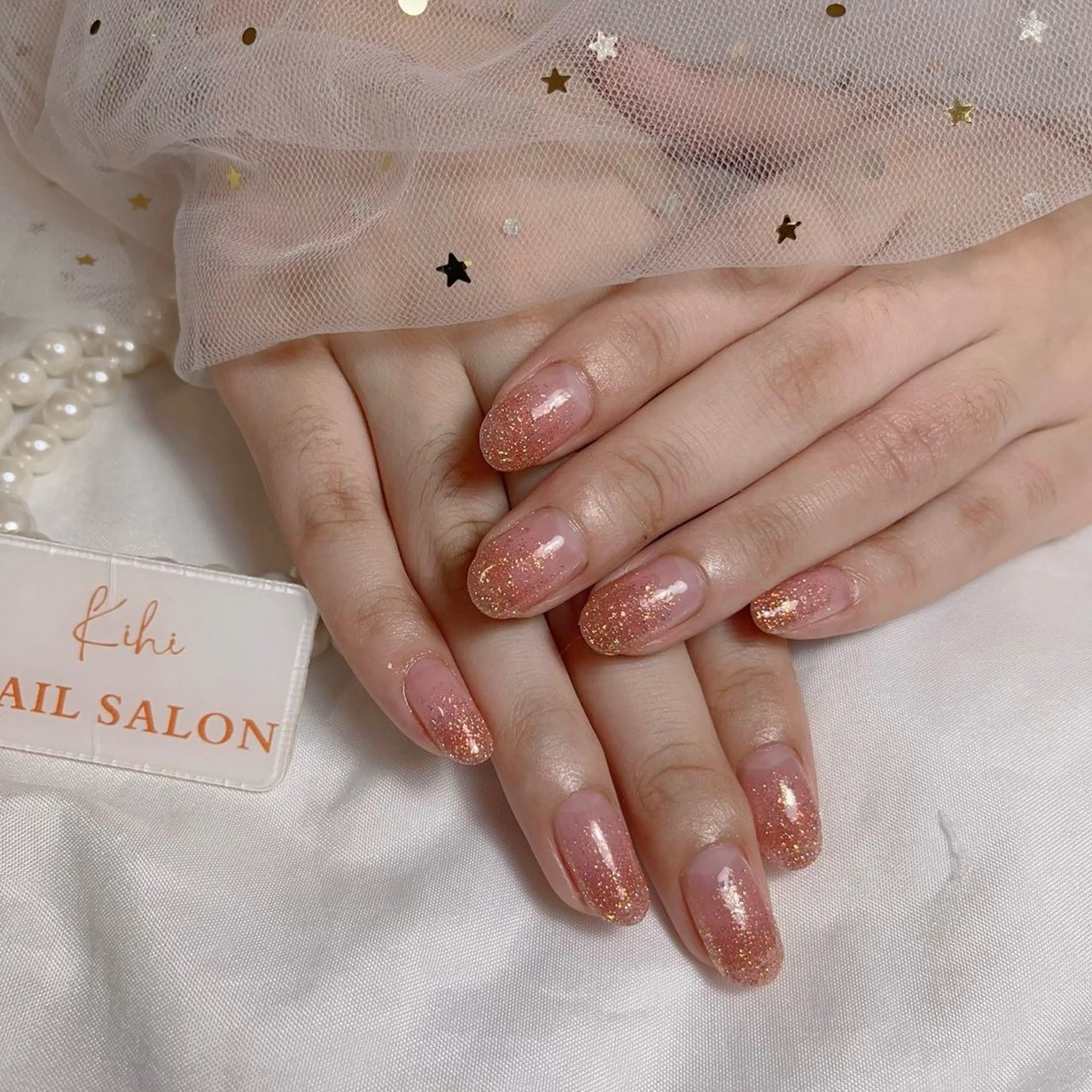 ネイル アートネイル フレンチネイル ジェルネイル グラデーション 韓国ネイル ハンドネイル 💕鈴木ユリ パラジェル/オフ無料のネイルデザイン