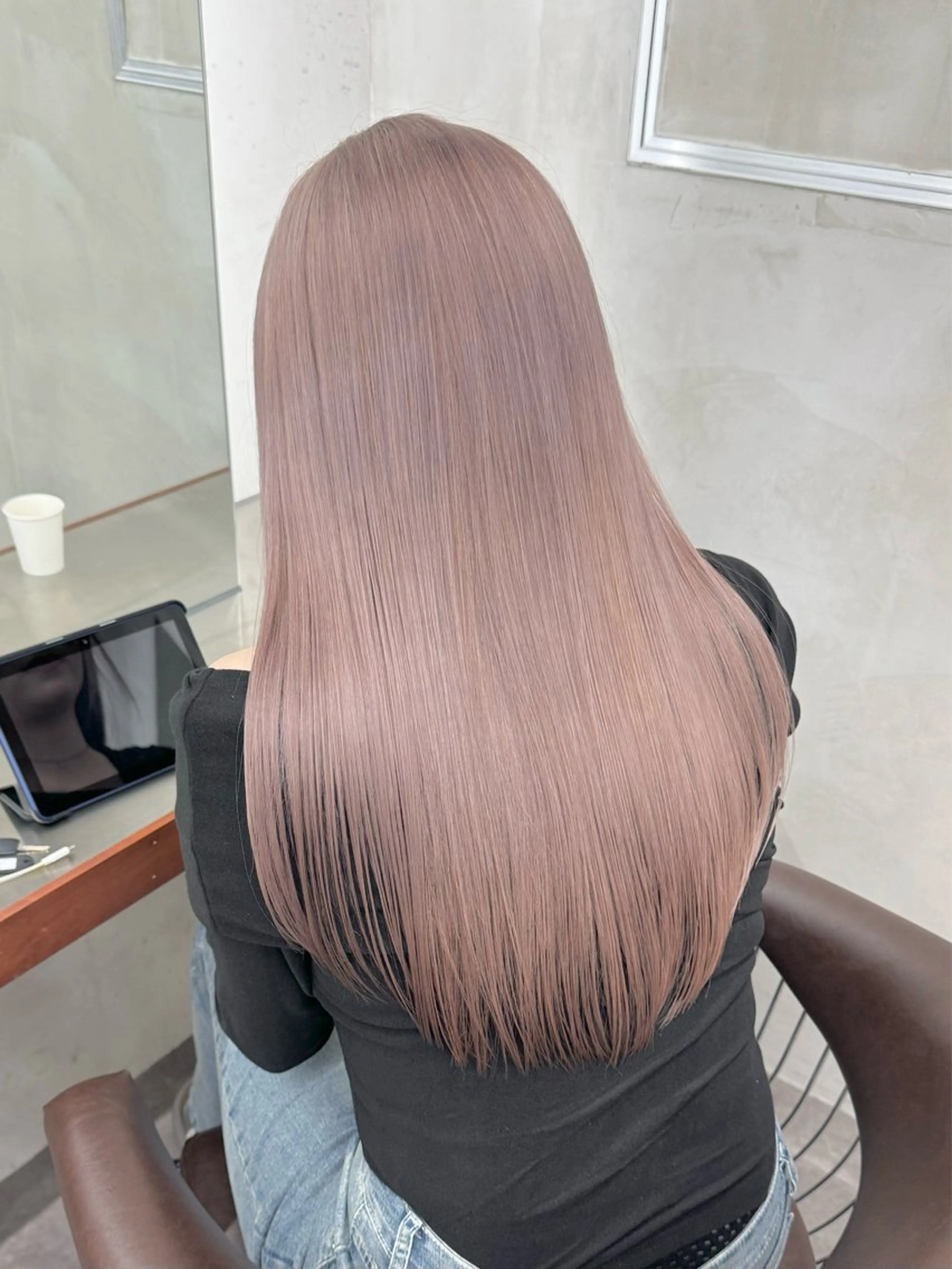 ロング カラー カット ヘアカラー トリートメント nico TOKYO 渋谷所属・ブリーチ ハイトーン 特化🌈フジタハルキのヘアスタイル