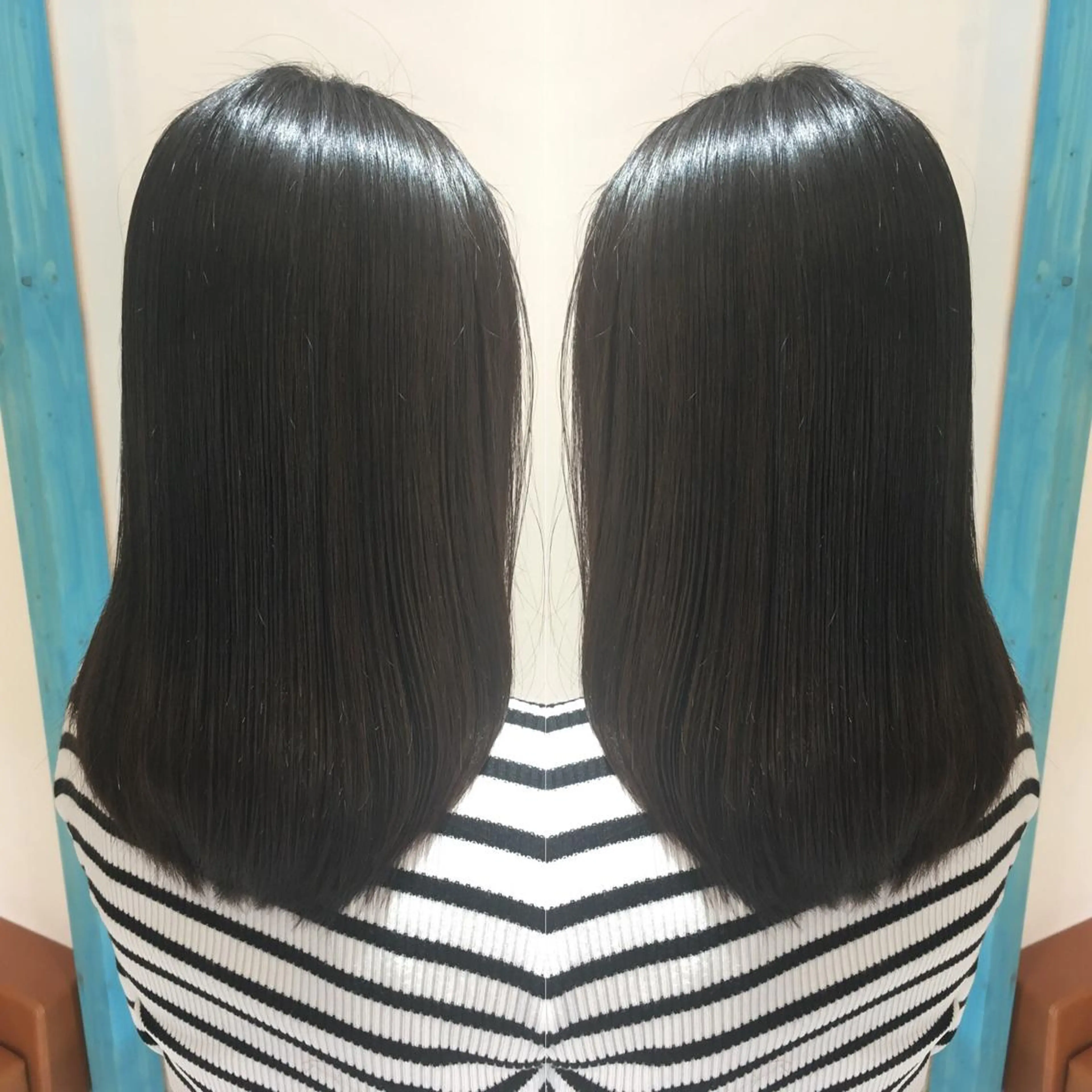 セミロング カラー ヘアカラー トリートメント hair  design nico*  ヘアデザイン ニコ所属・中間 将人のヘアスタイル