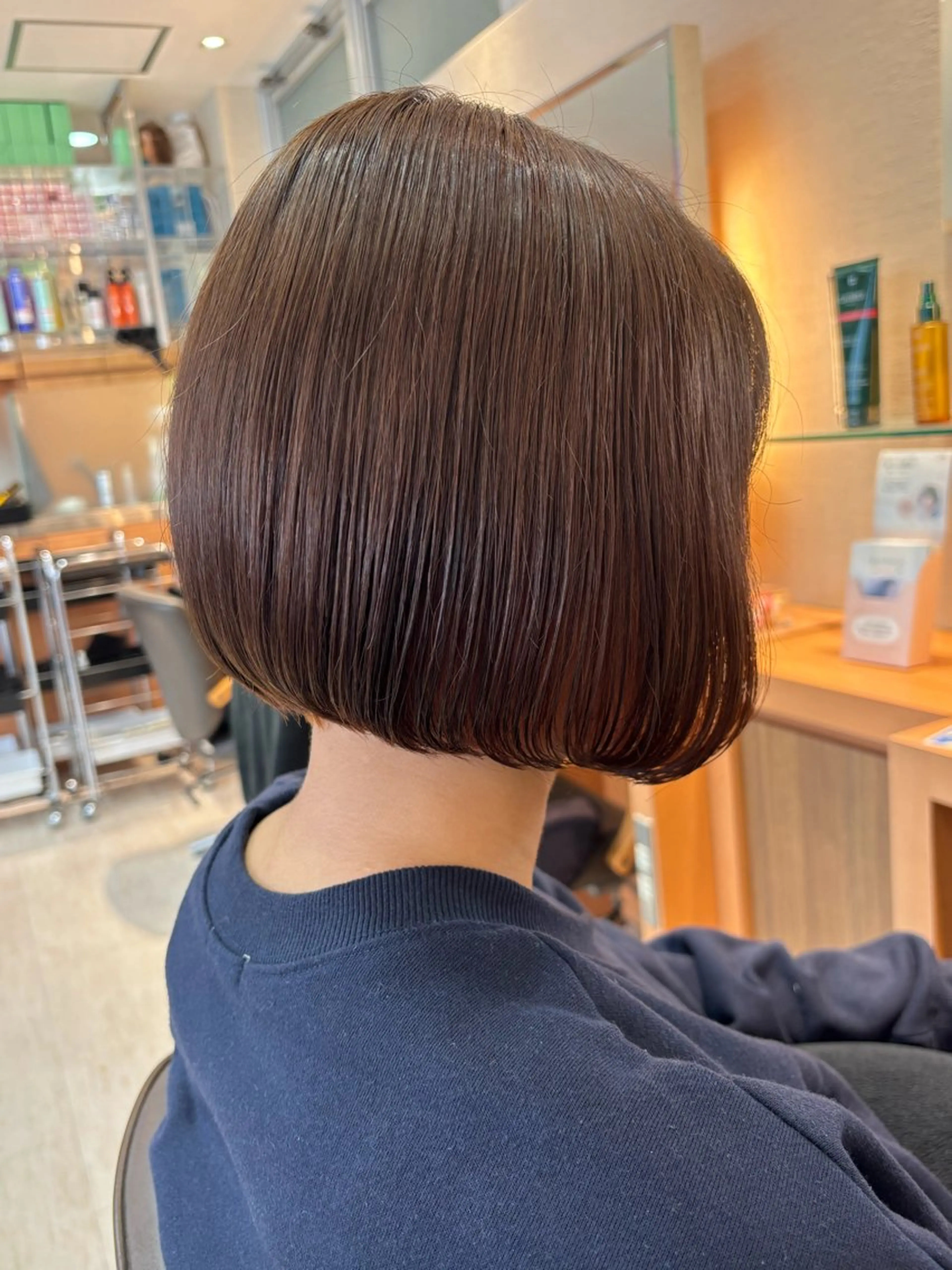 カット＋カラーの写真