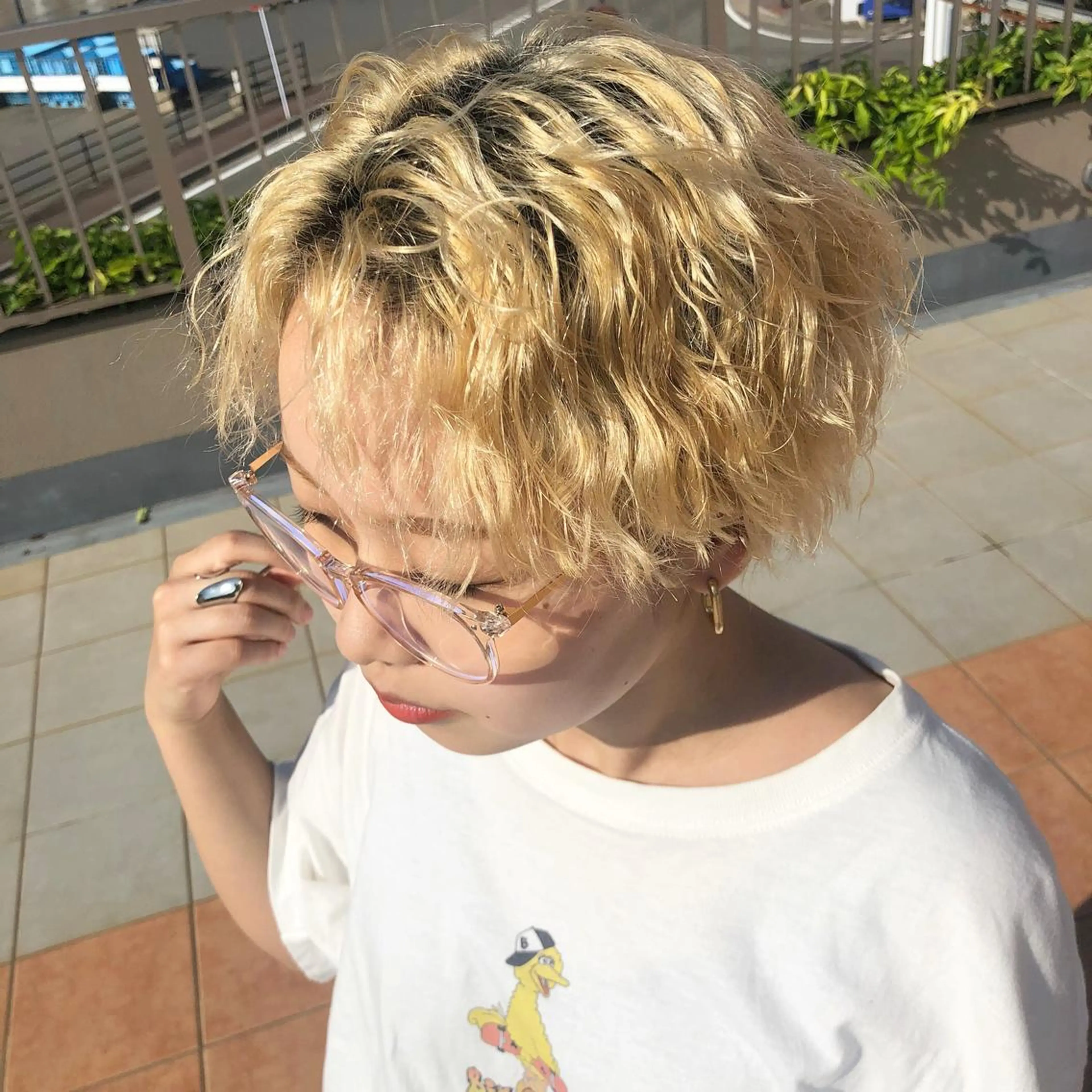 ショート haco+所属・圧倒的デザイン力 店長🎨RENAのヘアスタイル