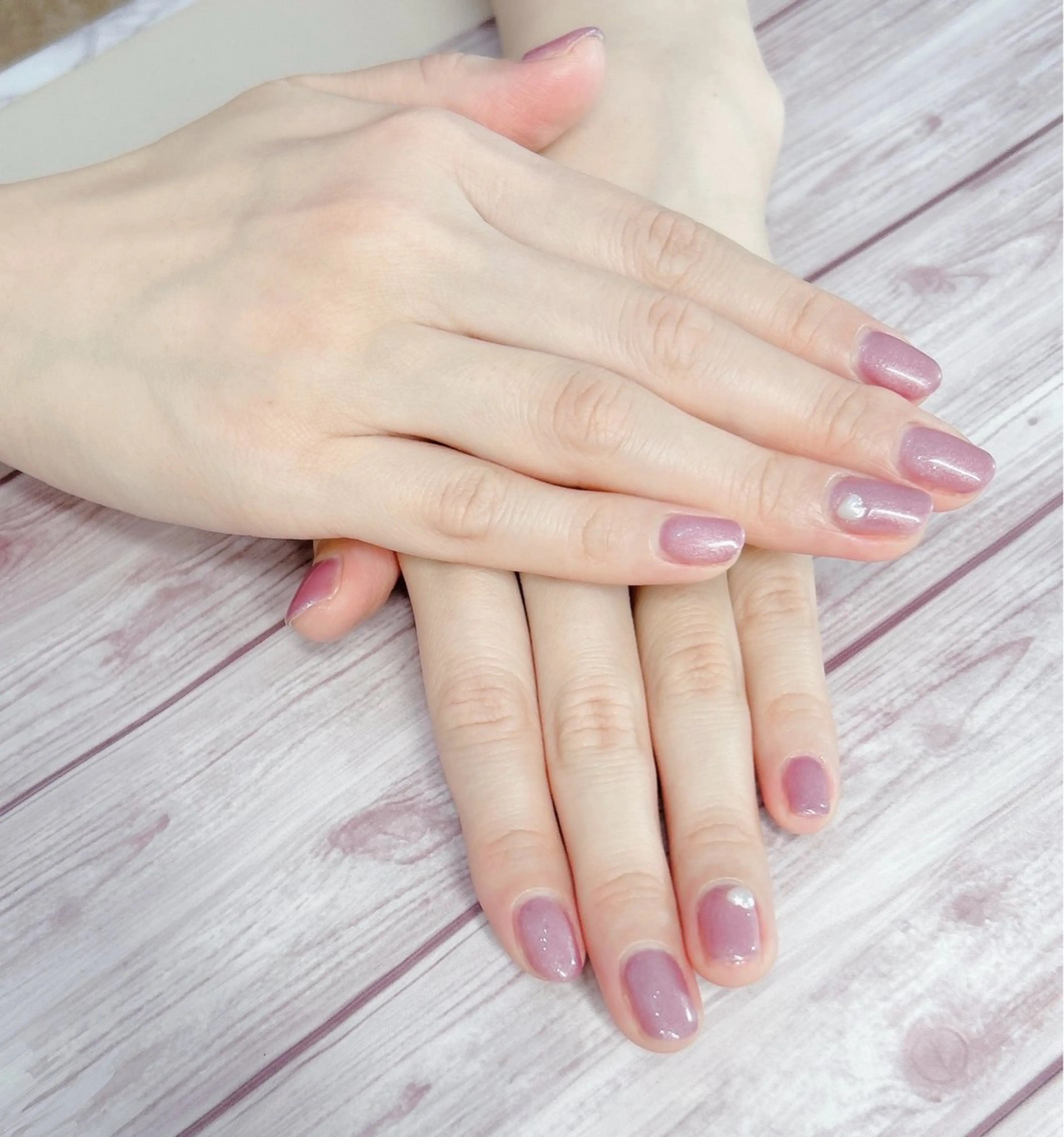 ネイル ワンカラーネイル MYu Beauty Salon YURIのネイルデザイン