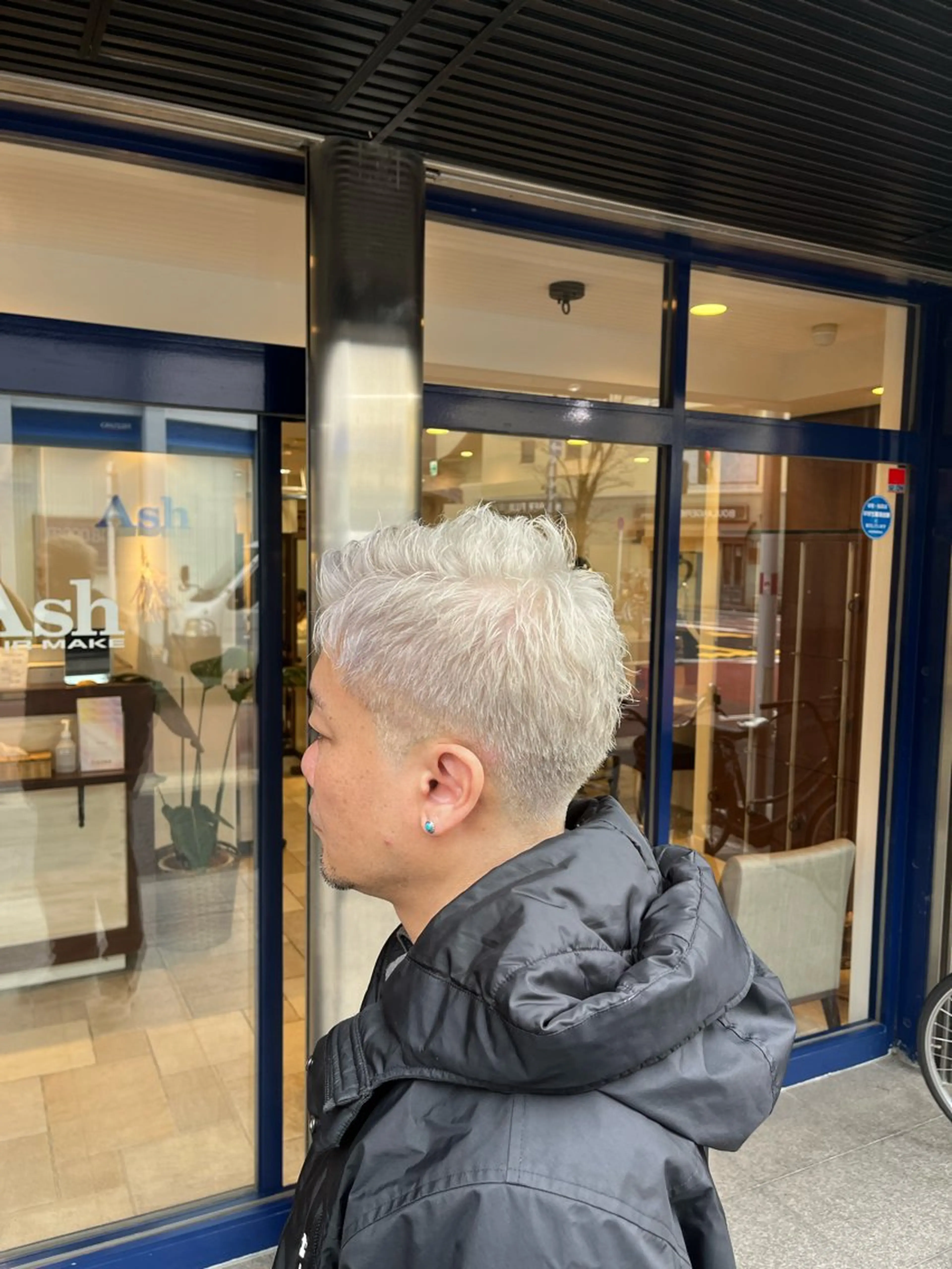 カラー メンズ ヘアカラー 大人透明感艶カラー 寺田稜のヘアスタイル