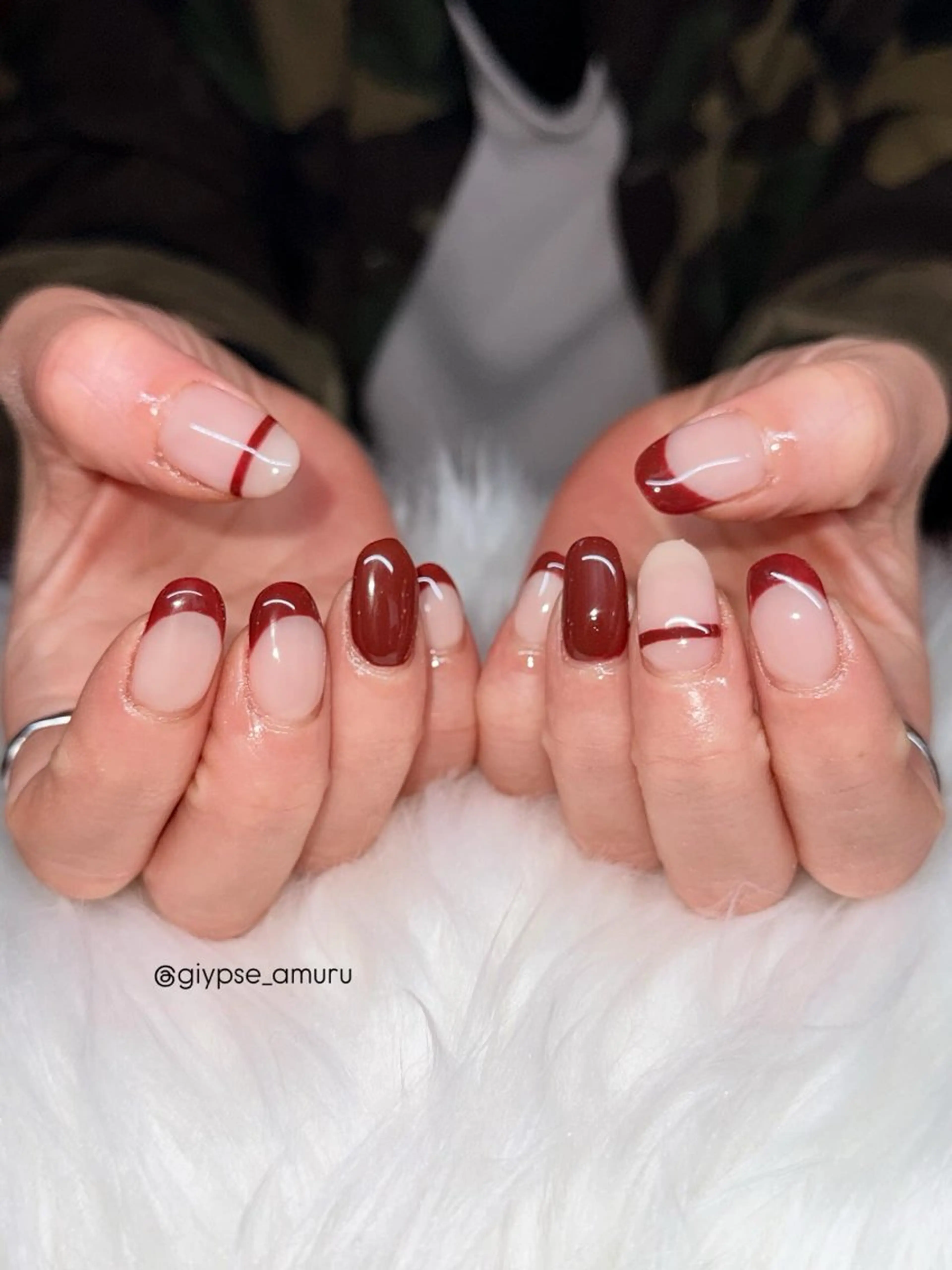 ネイル ハンドネイル Giypsē amuruのネイルデザイン