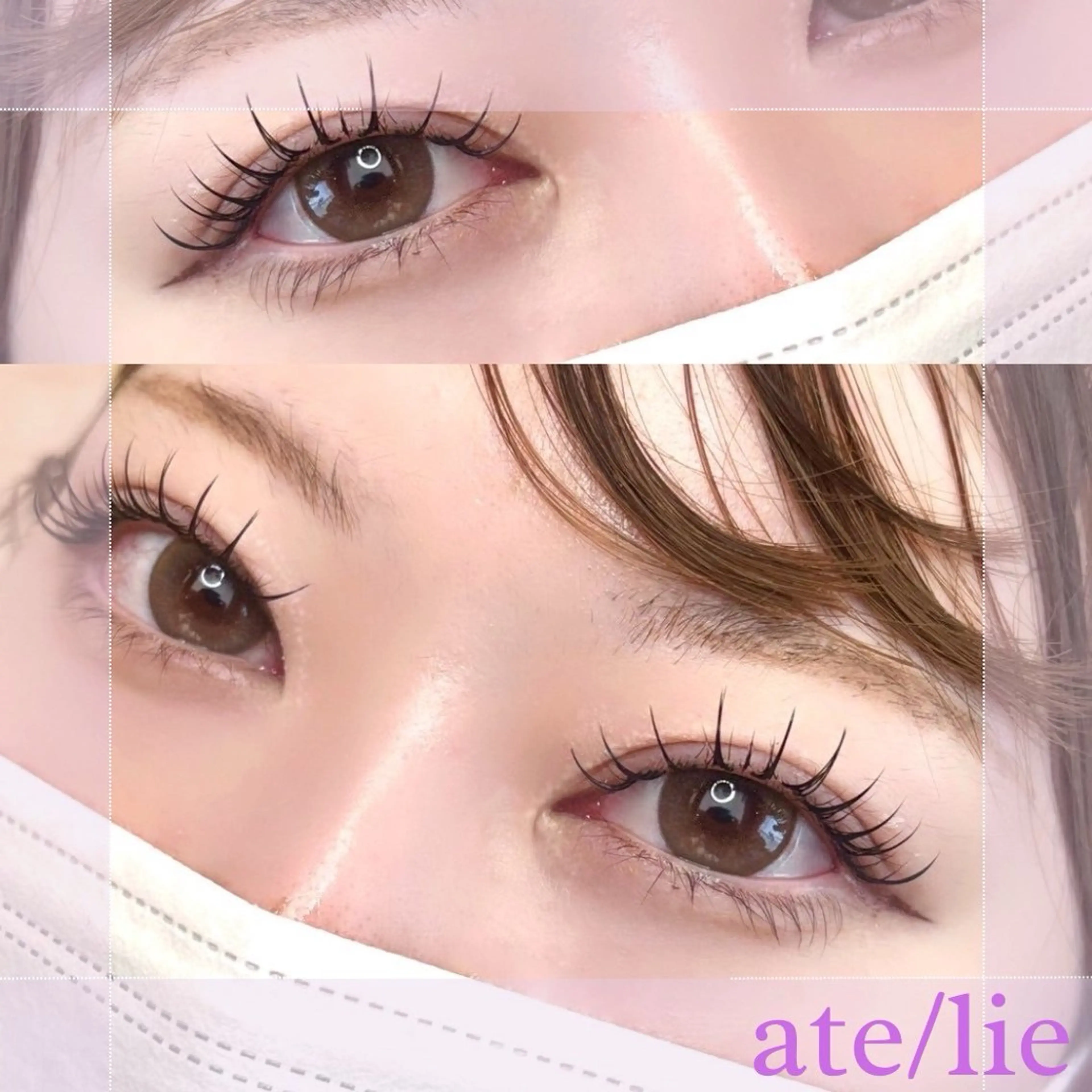 マツエク・マツパ マツエク atelieアテリア MARINAのマツエク・マツパデザイン