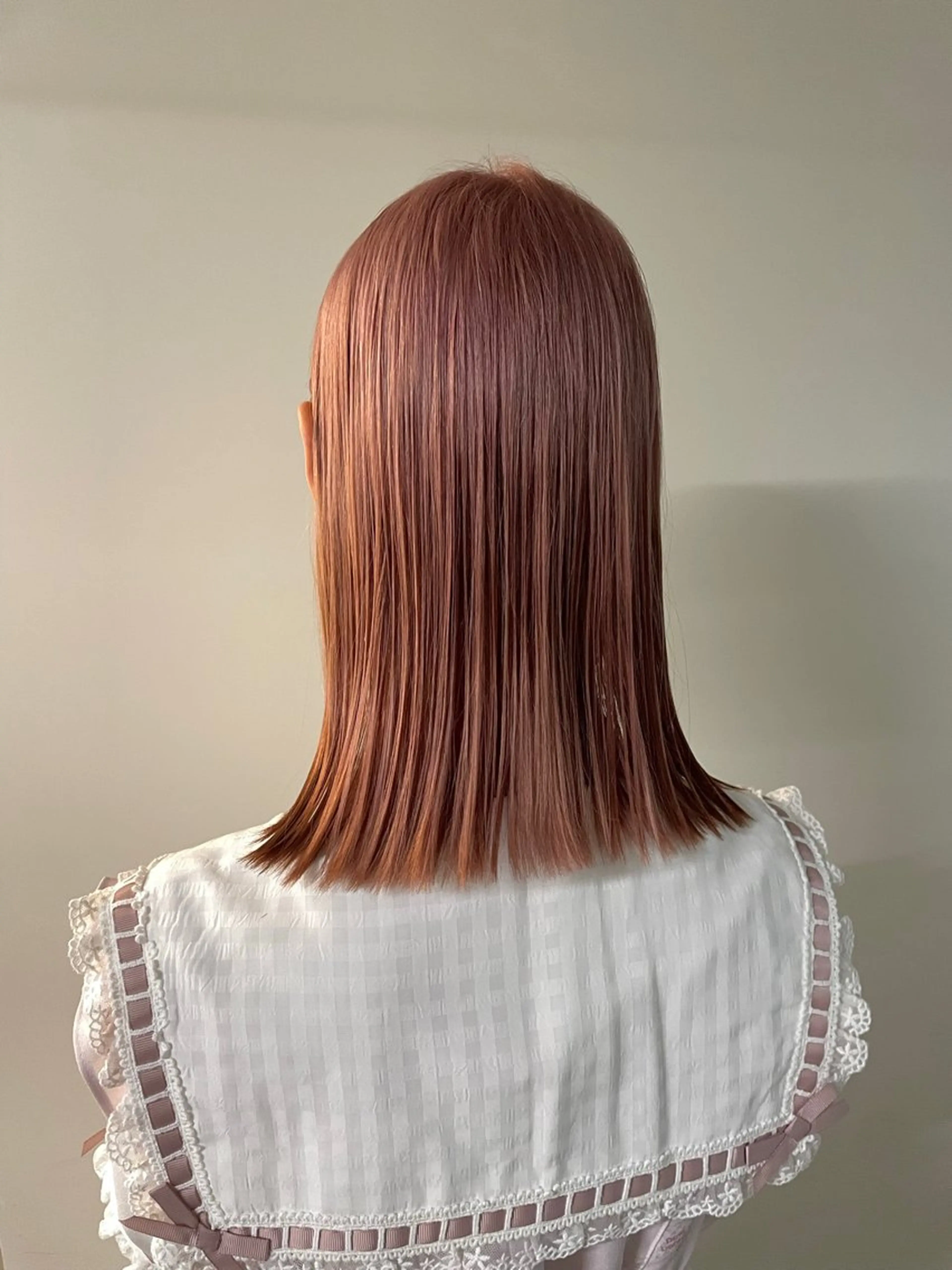 セミロング カラー 増井 歩夢のヘアスタイル