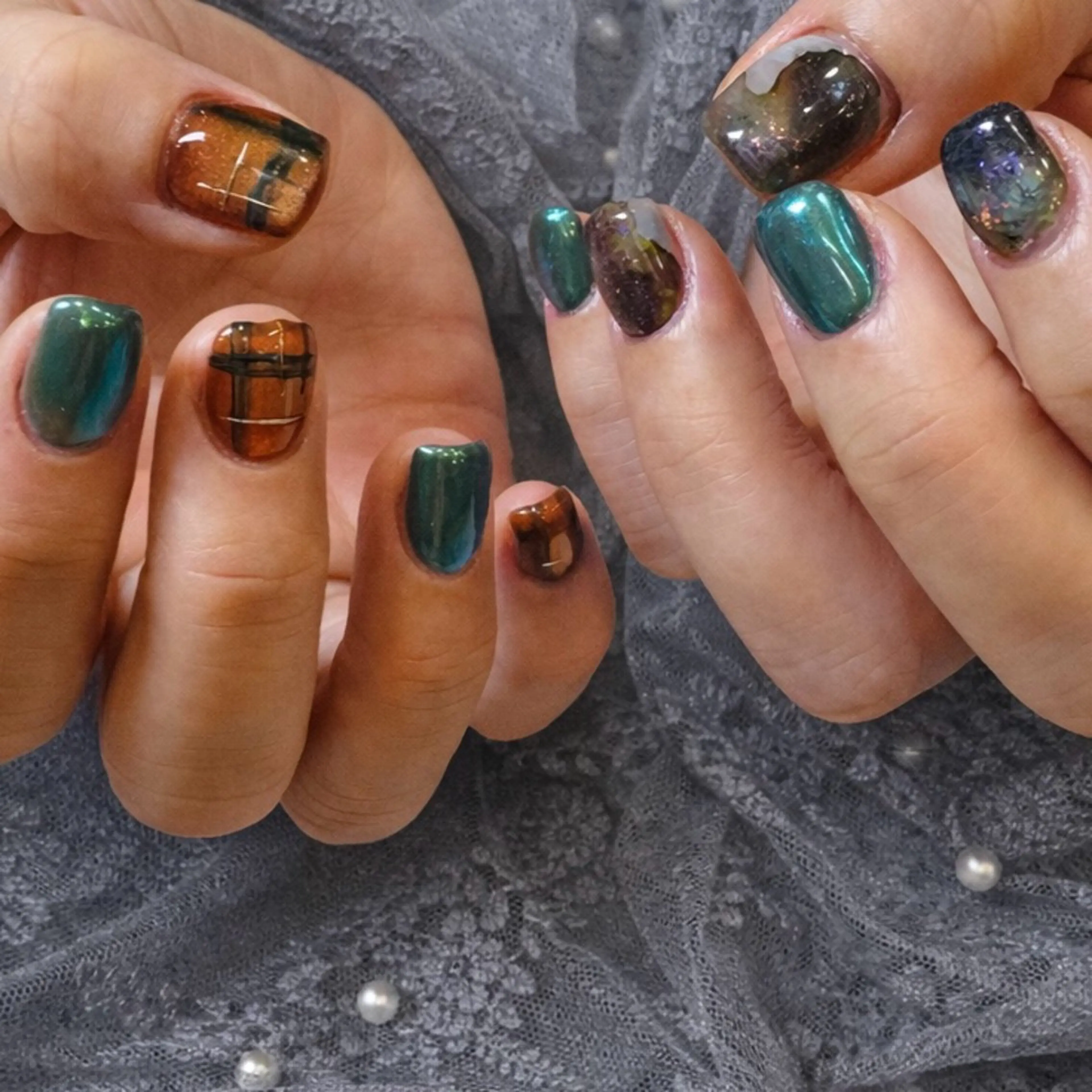 ネイル ニュアンスネイル CITRON🍊 MISAのネイルデザイン