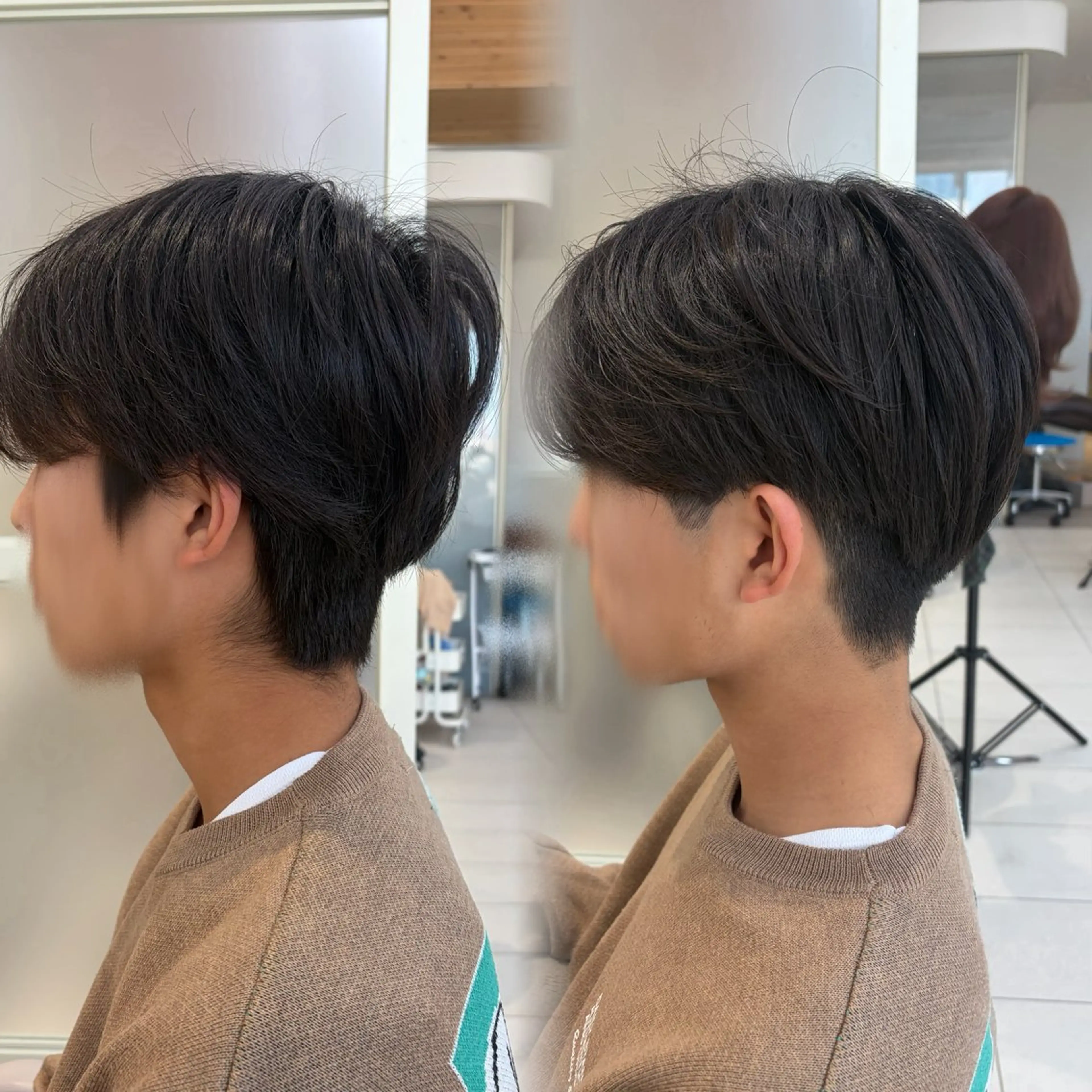 メンズ oto🤍×美髪× ローレイヤーのヘアスタイル